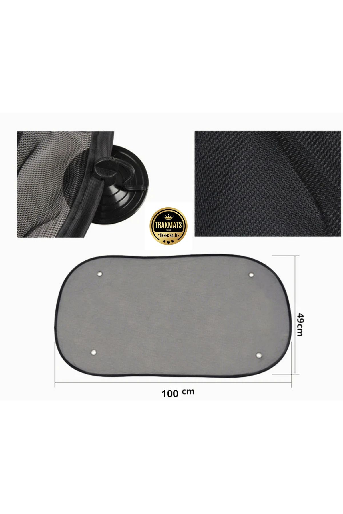 TRAKMATS-For Isuzu D-Max 2019-2020-2021-2022-2023-2024-2025 Sunshade Curtain Auto Rear Window 5