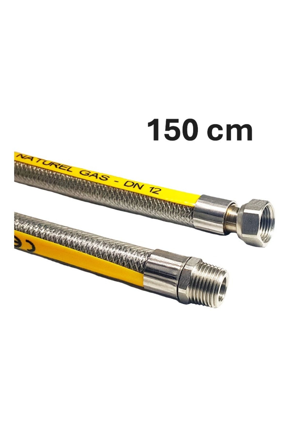 Türkoğlu TS EN 14800 OCAK FLEKSİ 1/2'' - 1/2' (150cm)