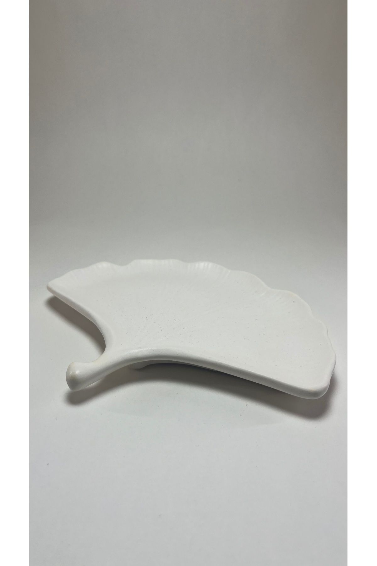 Sienna Candle İstiridye şeklinde beton sunum tabağı