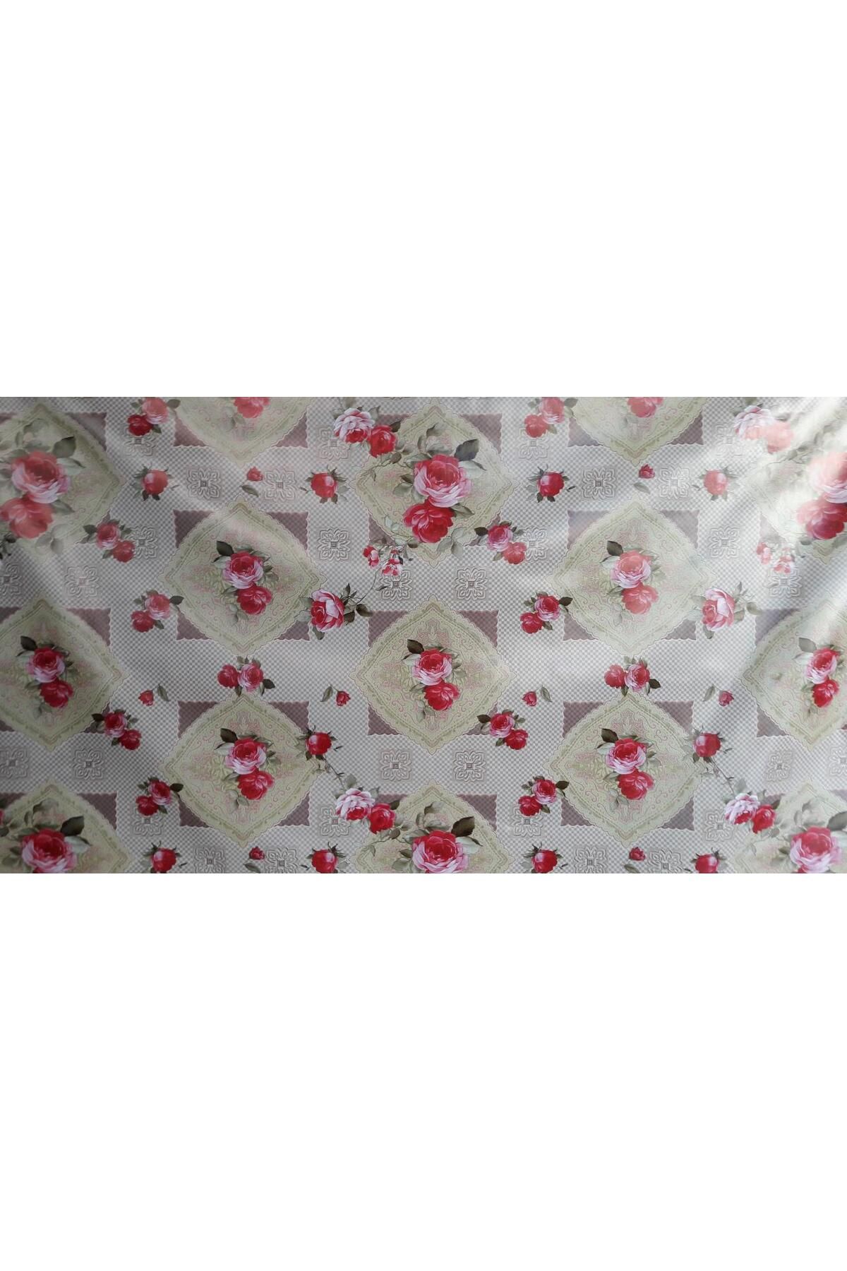 Toptan Bulurum Florista Dama Gül Masa Örtüsü 1 Metre