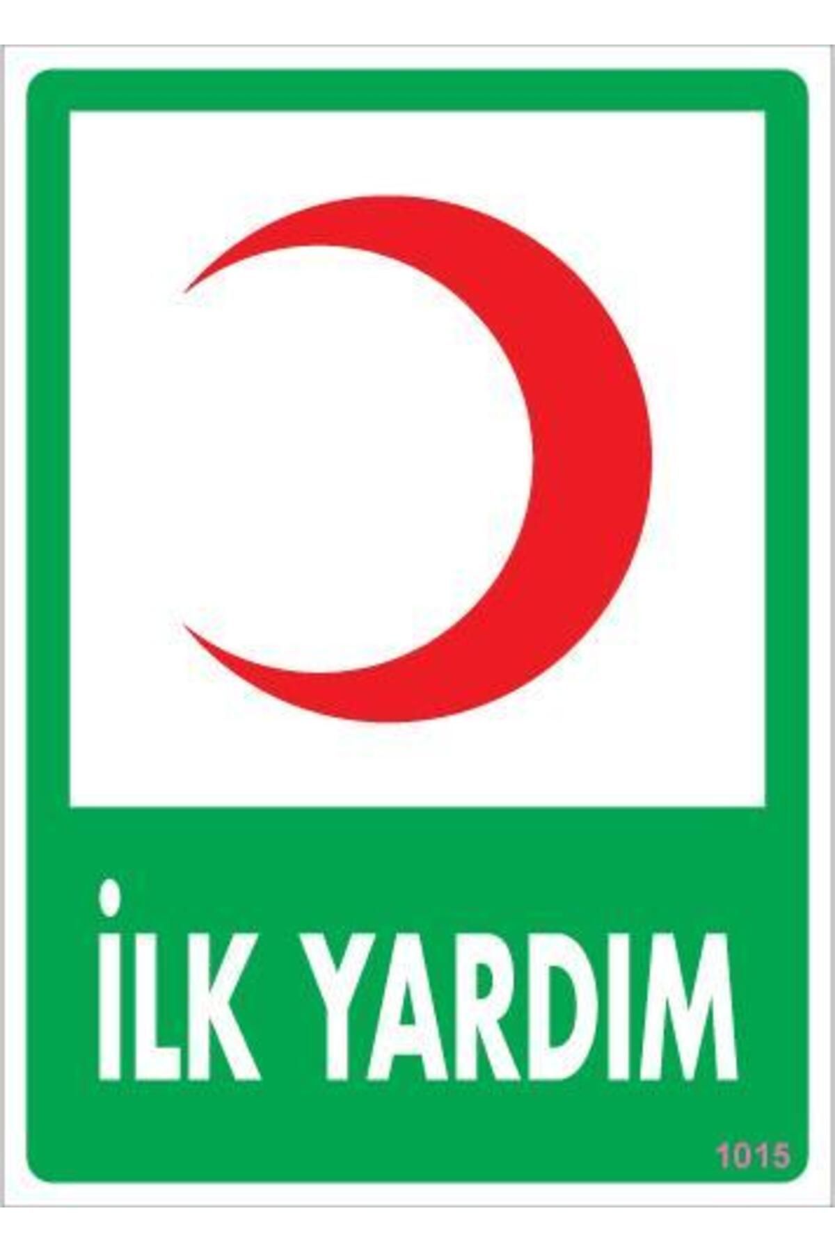 Toptan Bulurum İlk Yardım Dolabı Levhası 25x35 KOD:1015