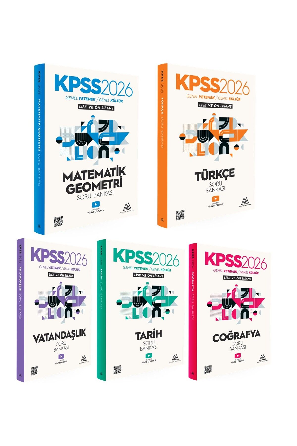 Marsis Yayınları 2026 KPSS SETİ