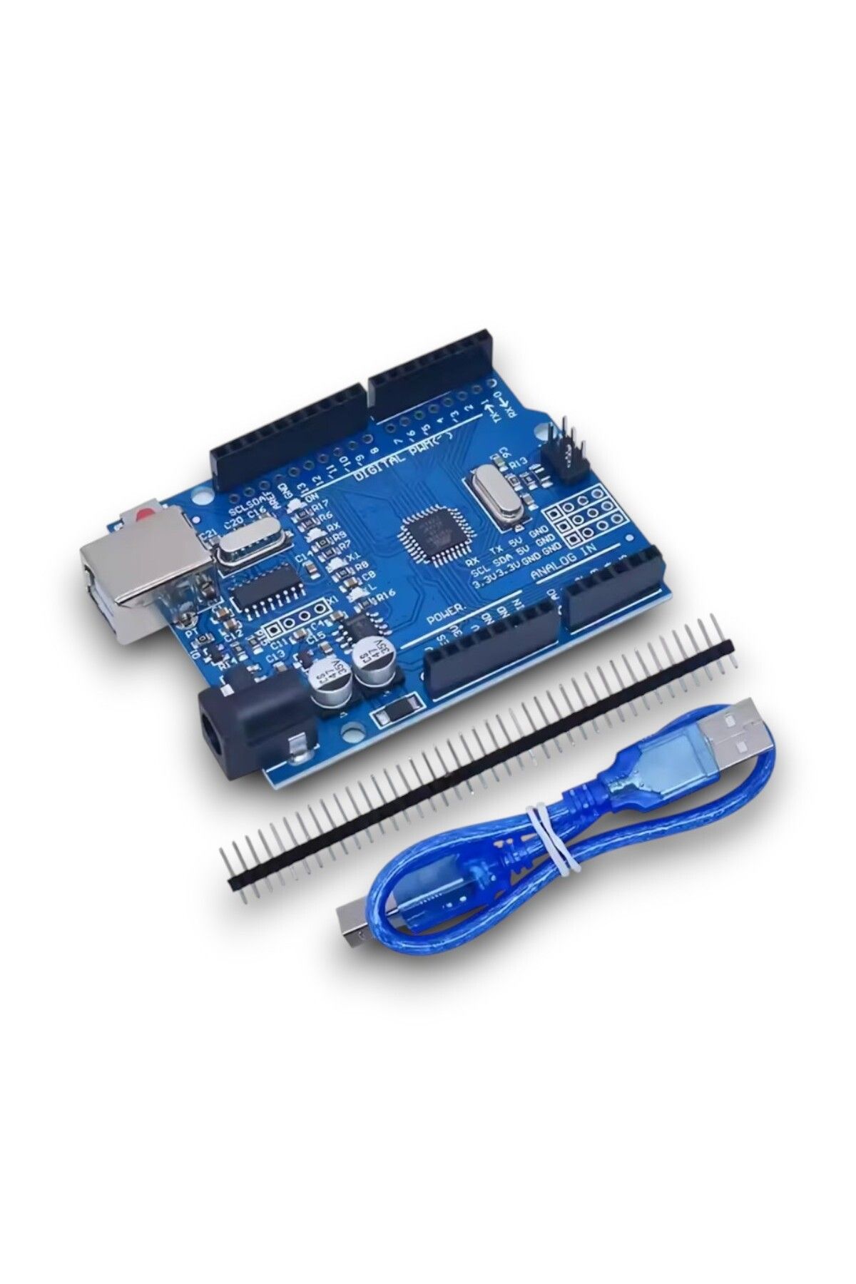 ELEKTROMALL Arduino Uno R3 Ch340 Klon Usb Kablo Hediyeli