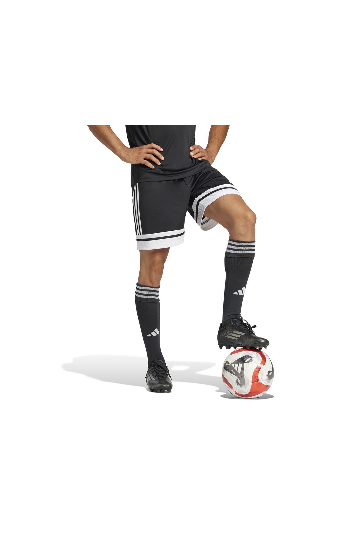 adidas-Squa Men's Running Quick Dry Micropoly Training Field Fitness Daily Outdoor Sports Shorts 3