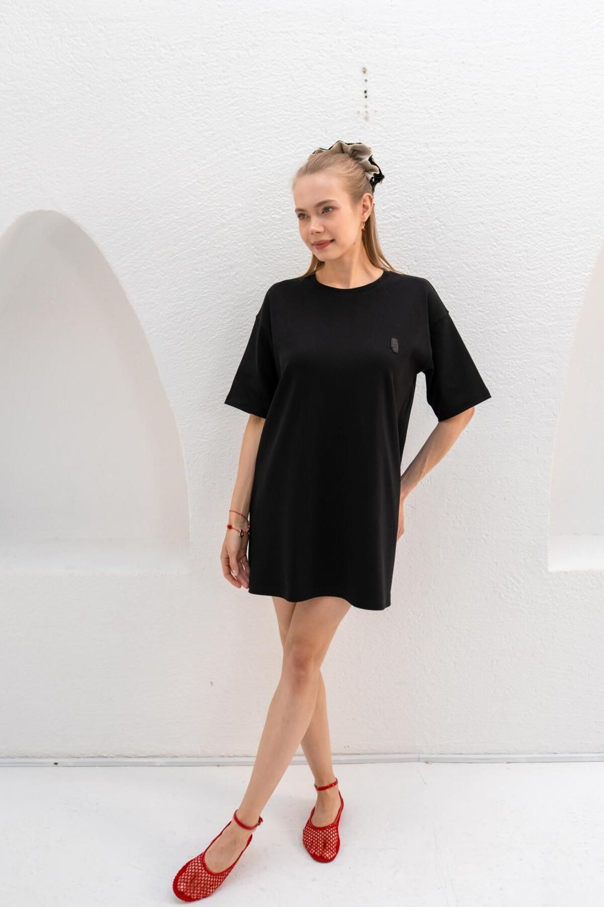Re-SIS Interlok T-Shirt Elbise