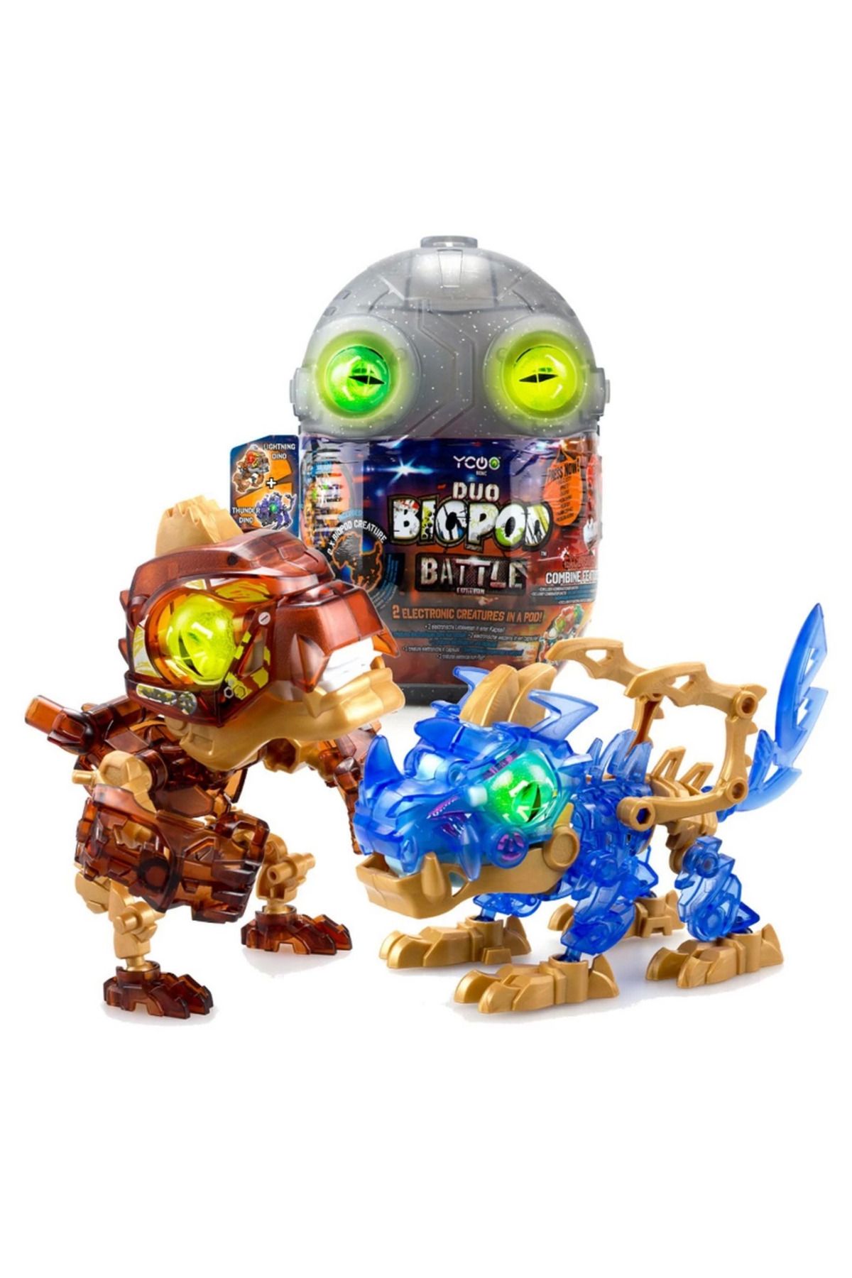 TOYFEST Biopod Battle İkili Dinazor Robot