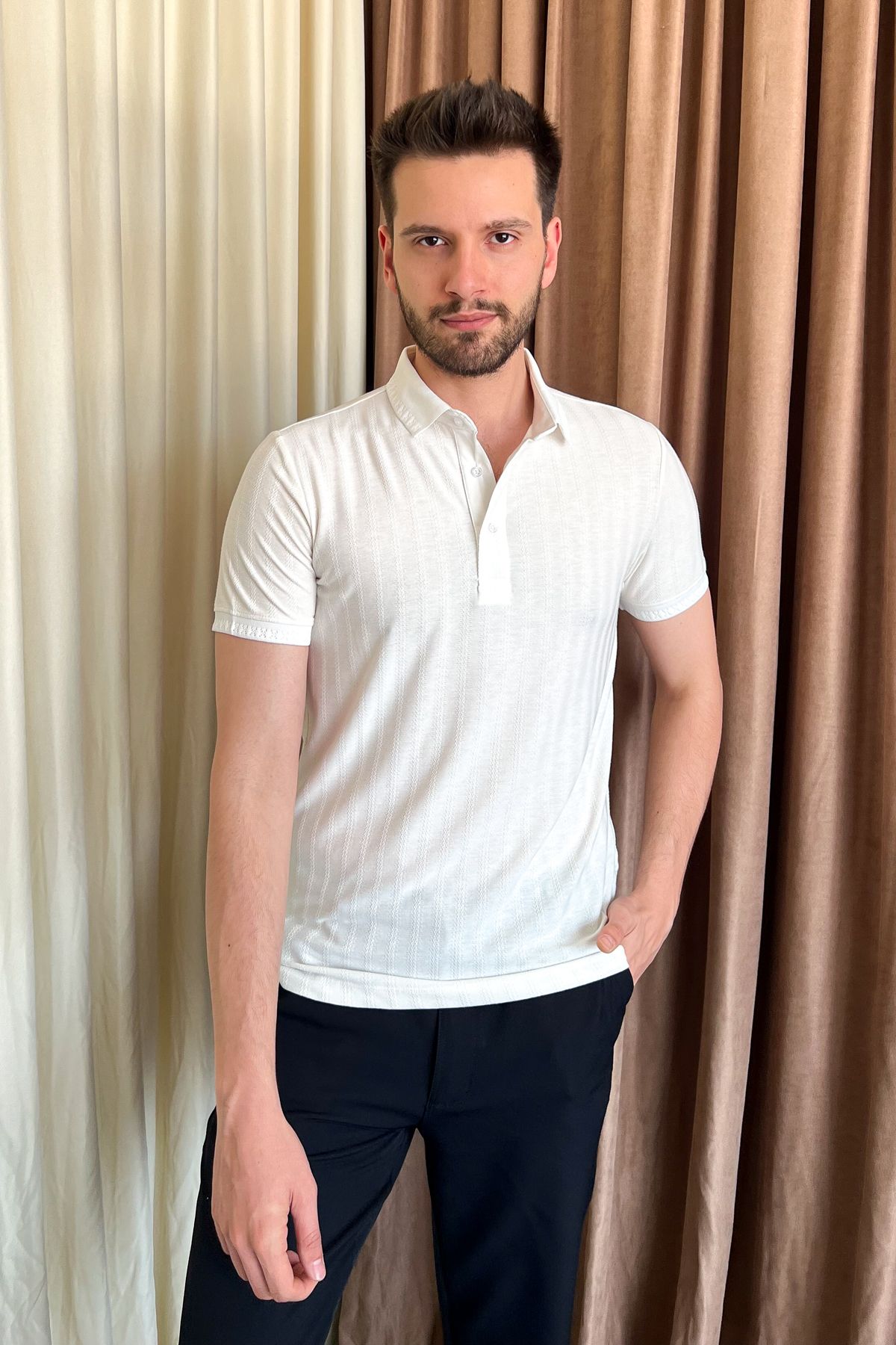 ModaPlaza Erkek Polo Yaka Tşhırt 3217