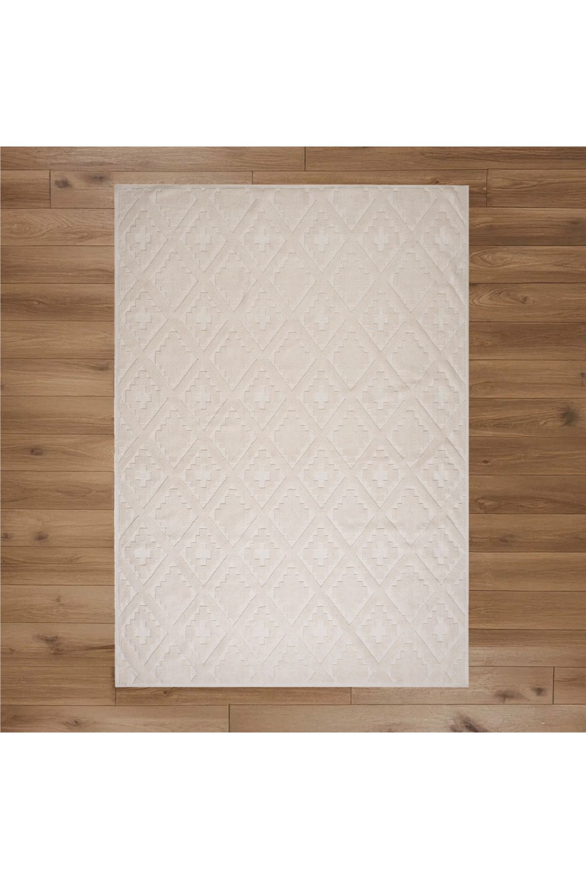 Evidea Soft Nil Dekoratif Halı - Ekru - 160x230 cm