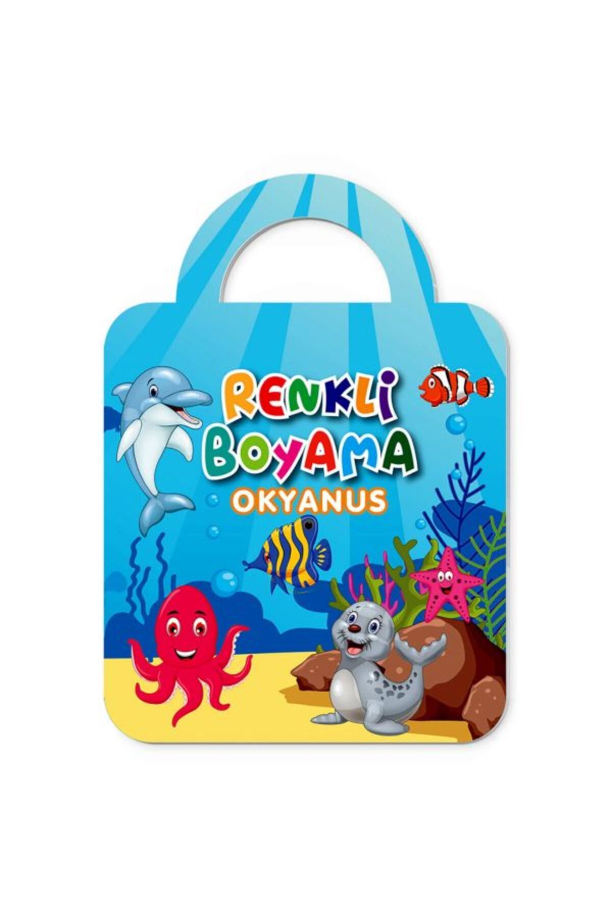 Destek Yayınları Renkli Boyama Okyanus