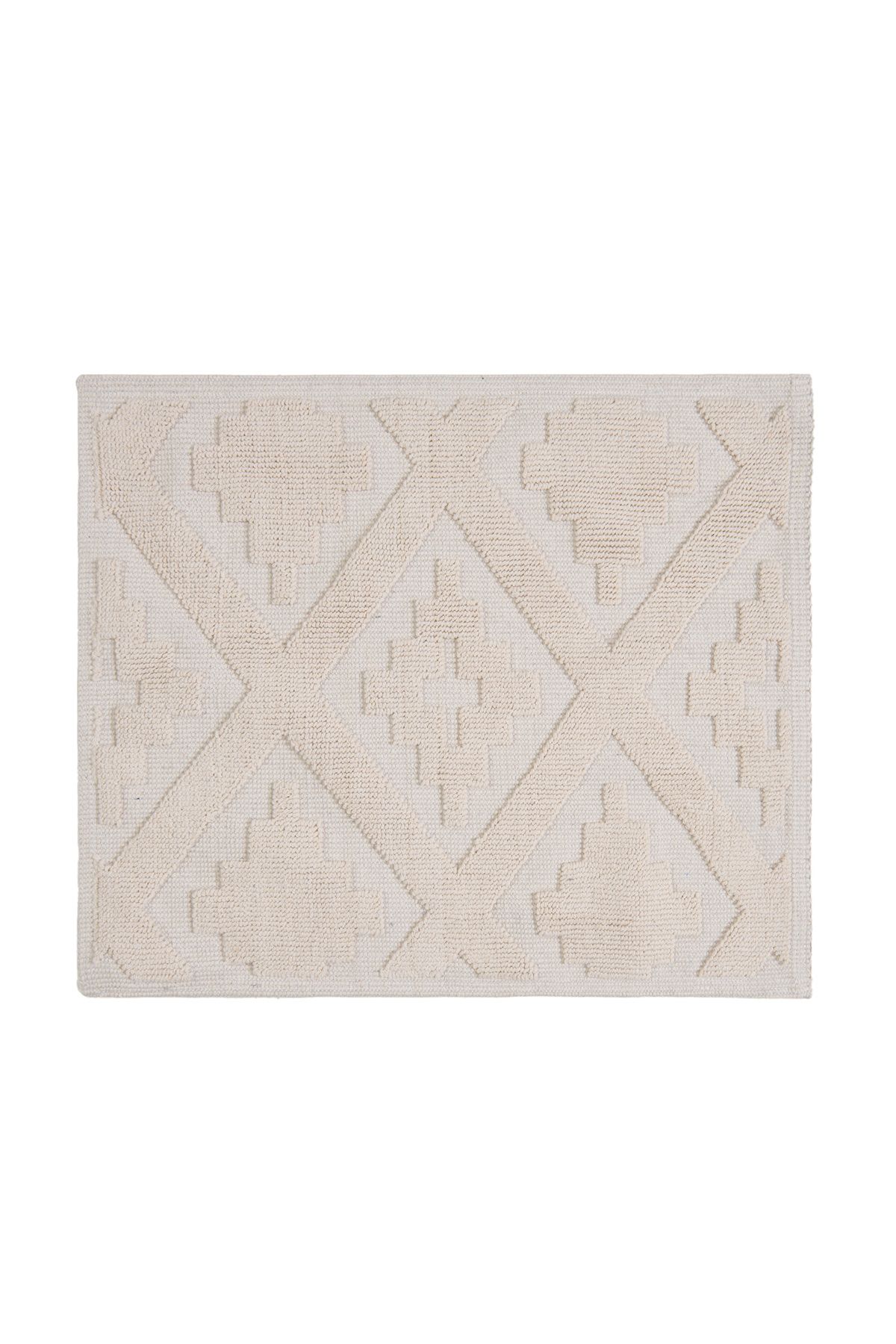 Evidea Soft Nil 2'li Banyo Paspası - Ekru - 60x100 cm + 50x60 cm