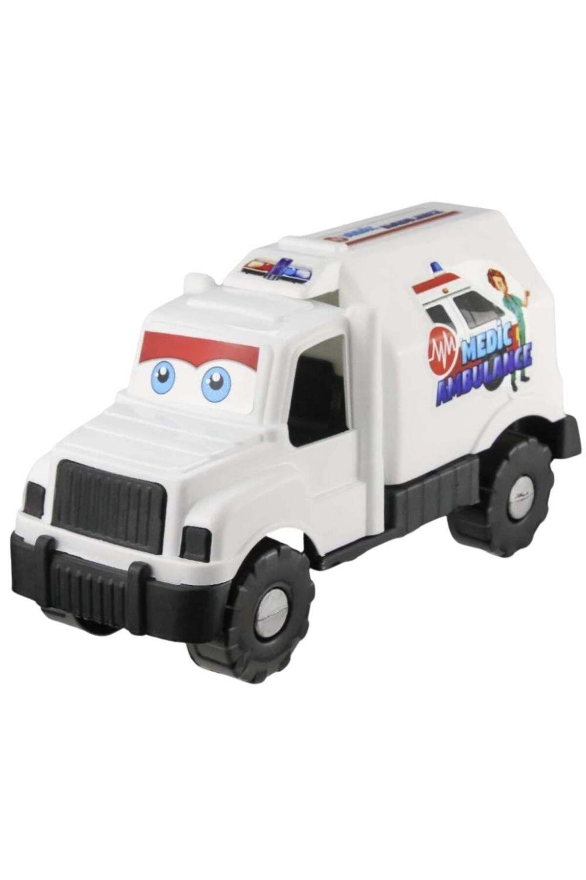 Zayla Ambulans Ekip Arabası - Plastik 27cm