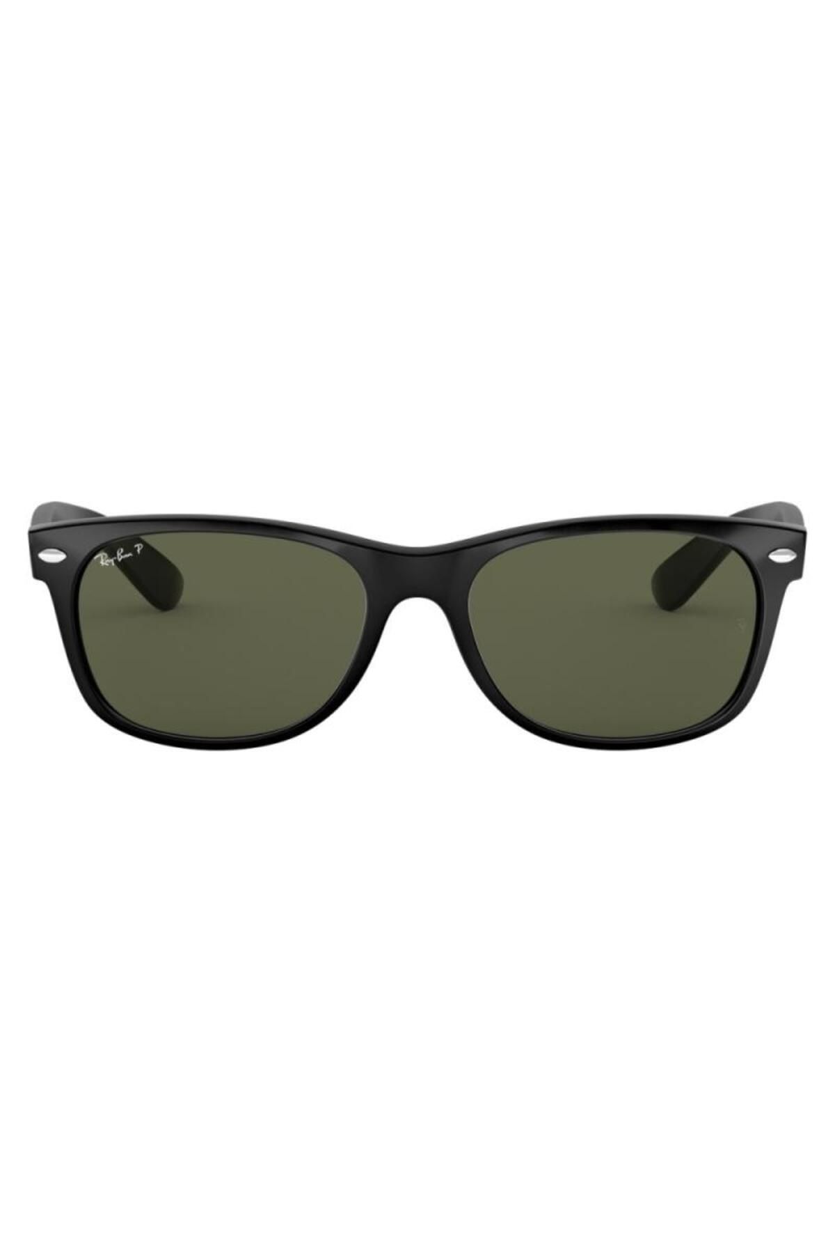 Ray-Ban-Ochelari de soare polarizați Ray-Ban pentru bărbați, RB2132 901/58, culoare uni, negru 58 mm 2