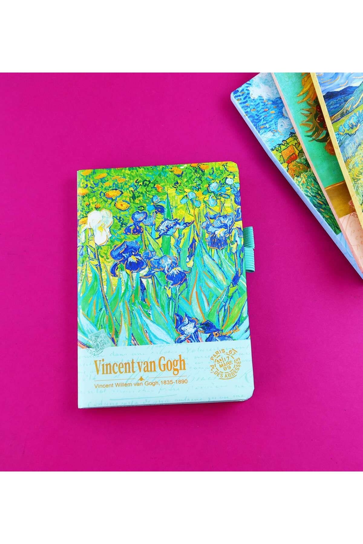 Gift Moda Van Gogh Tasarımlı A5 80 Yaprak Defter BM-1715