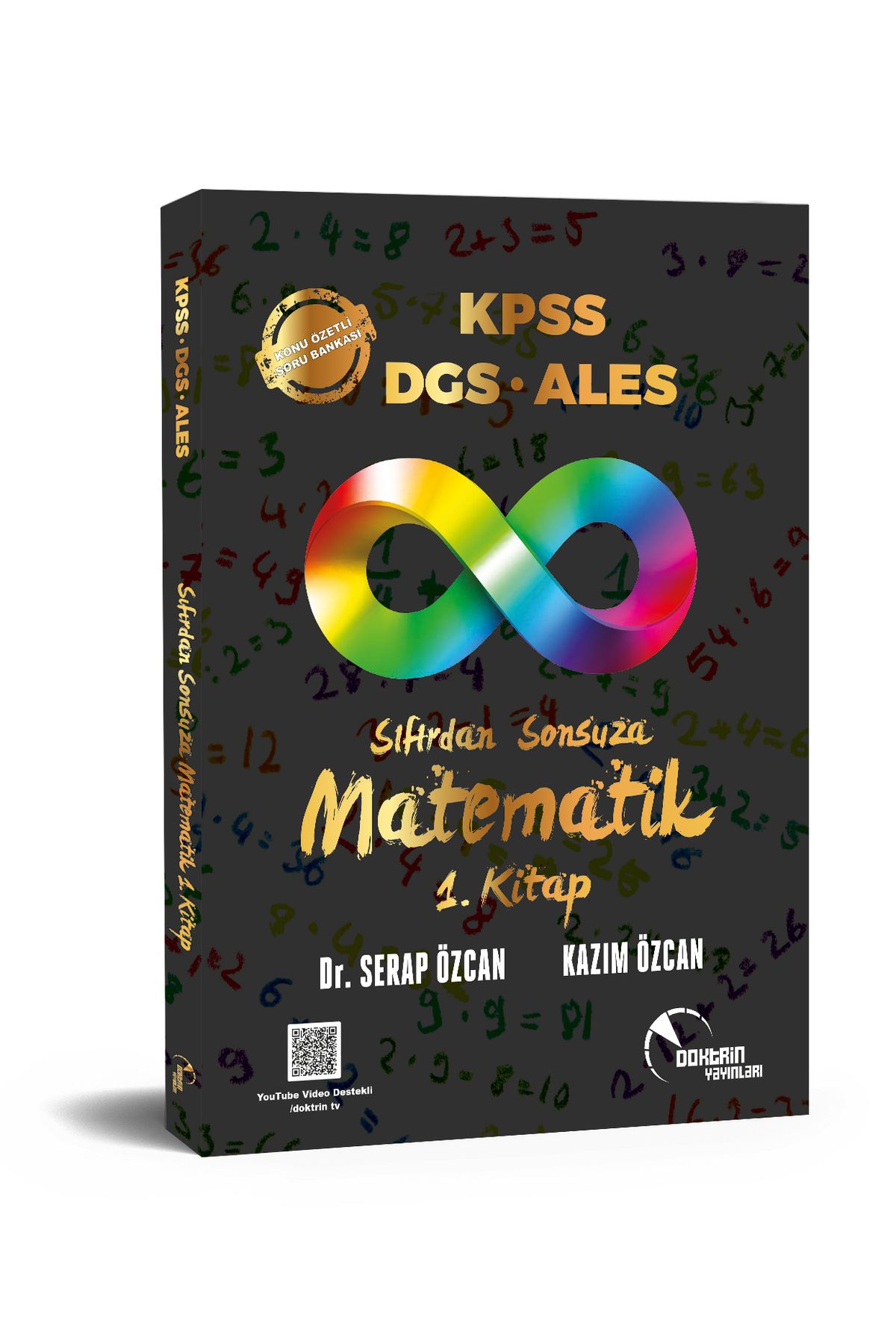 Doktrin Yayınları KPSS/DGS/ALES Sıfırdan Sonsuza Matematik - 1.Kitap Konu Özetli Soru Bankası