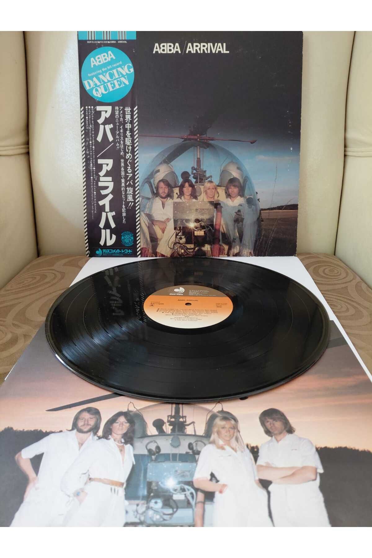 Plakperest ABBA - Arrival - 1978 Japonya Basım - 33lük LP Plak - Obi’li -2.el