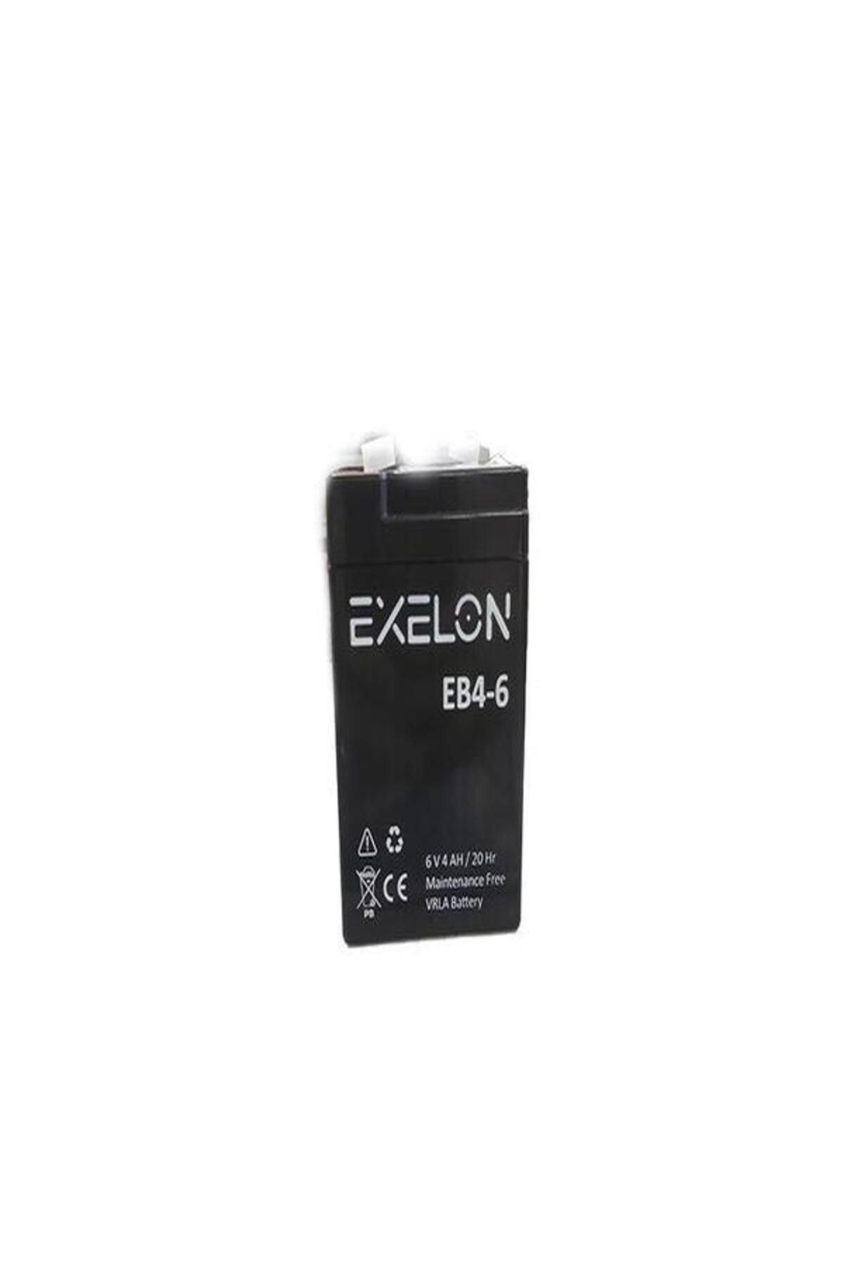 Exelon 6V 4A Bakımsız Kuru Akü