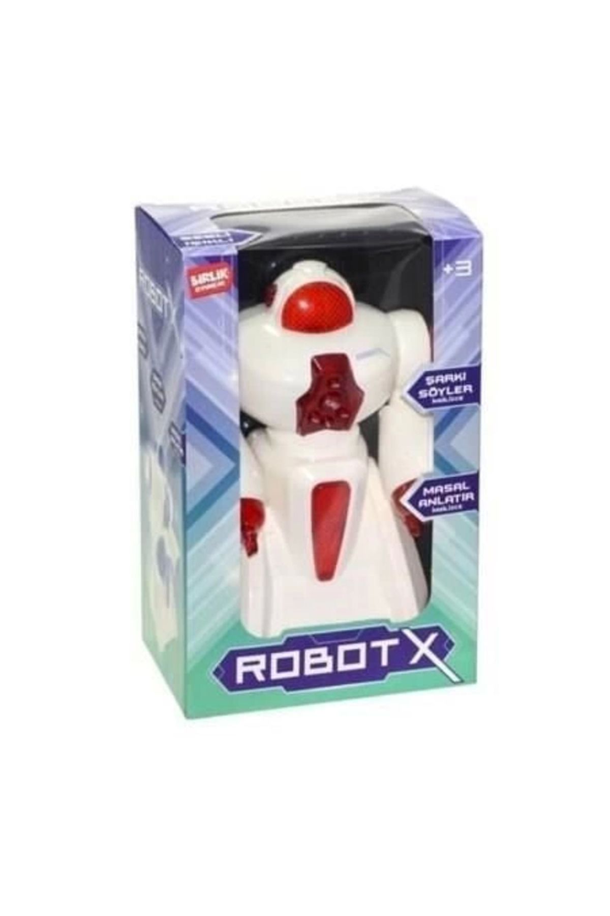 ÖYKÜ VE YİĞİT Türkçe Sesli Pilli Robot X Oyuncak