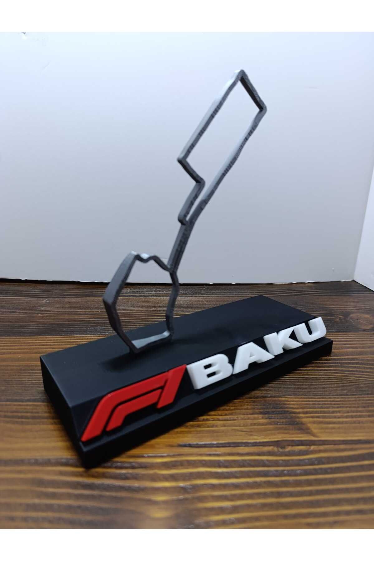 3D SAN BASKI FORMULA 1 BAKÜ GP STAND