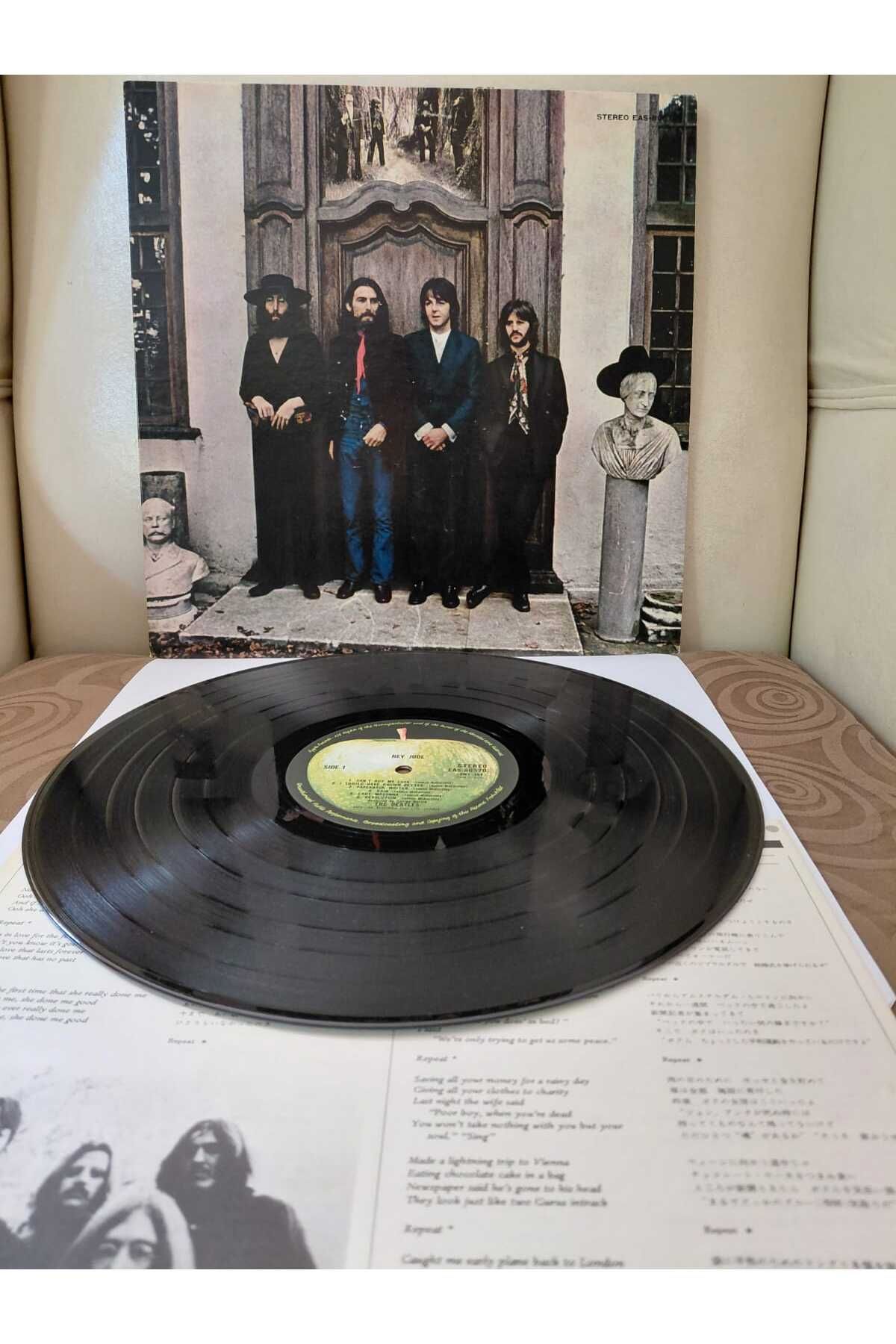 Plakperest The Beatles – Hey Jude - 1976 Japonya Basım LP Plak-2.el