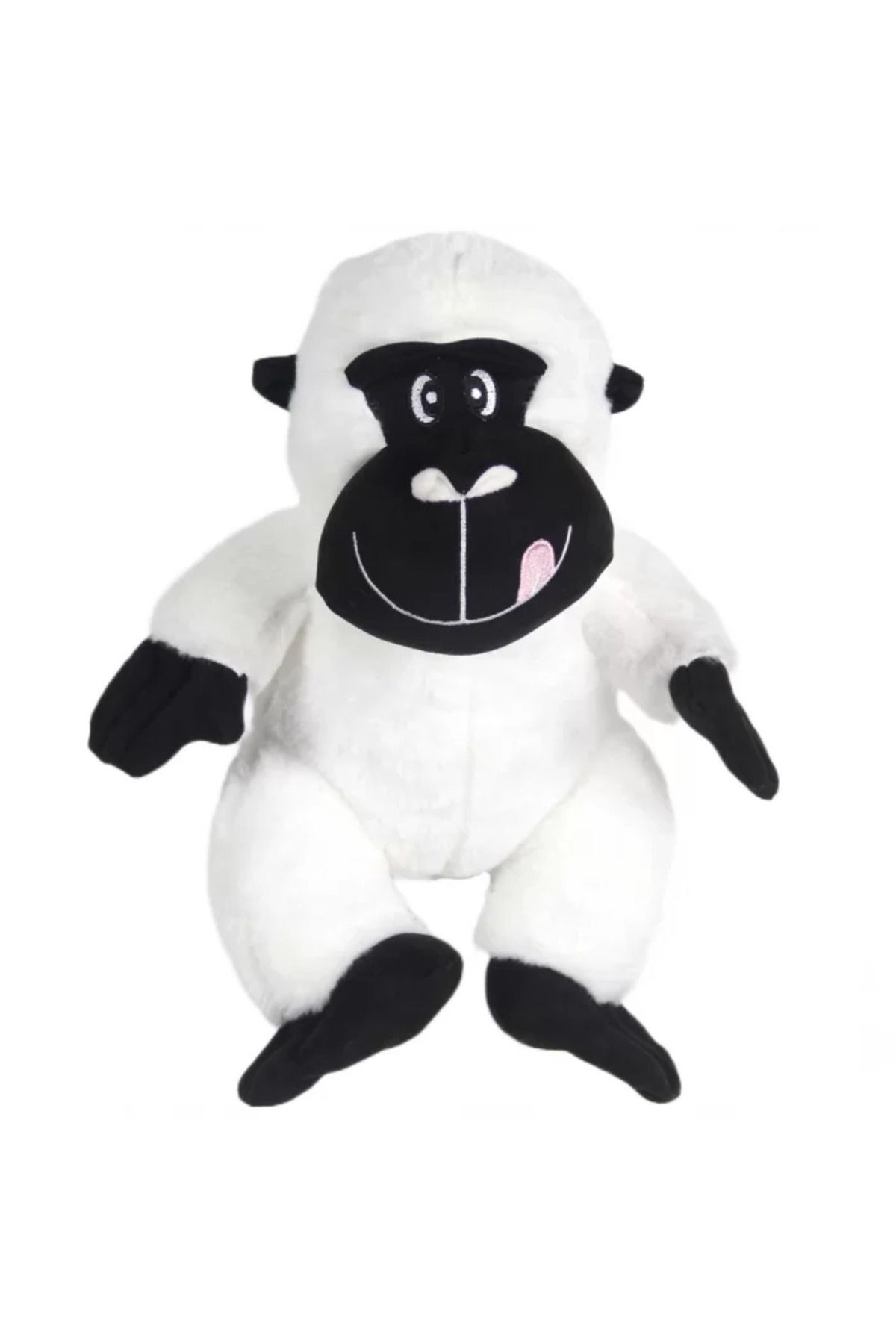 Angel Of Life Uyku Arkadaşı Goril Peluş Beyaz 34 cm