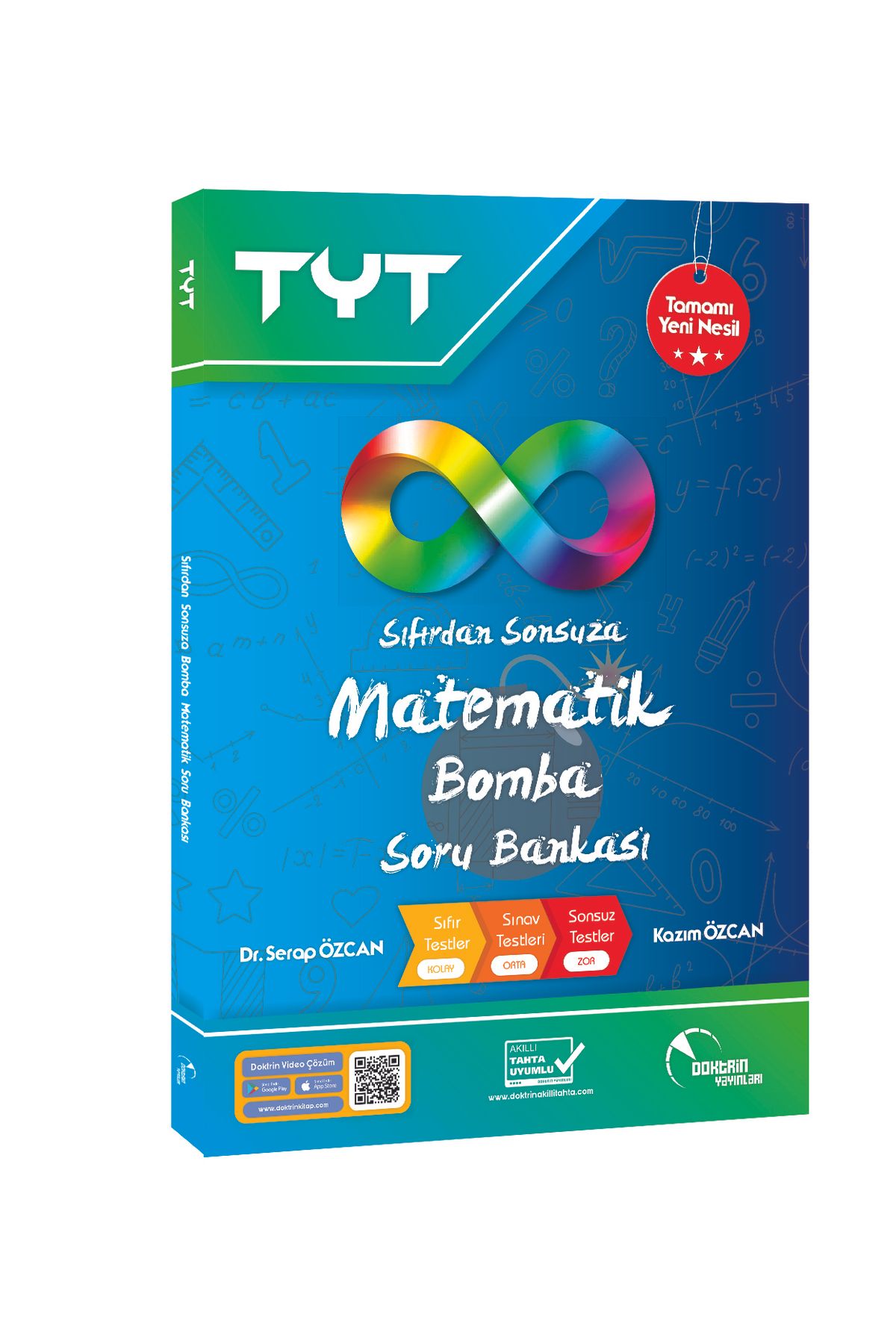 Doktrin Yayınları TYT Yeni Nesil Sıfırdan Sonsuza Matematik Bomba Soru Bankası