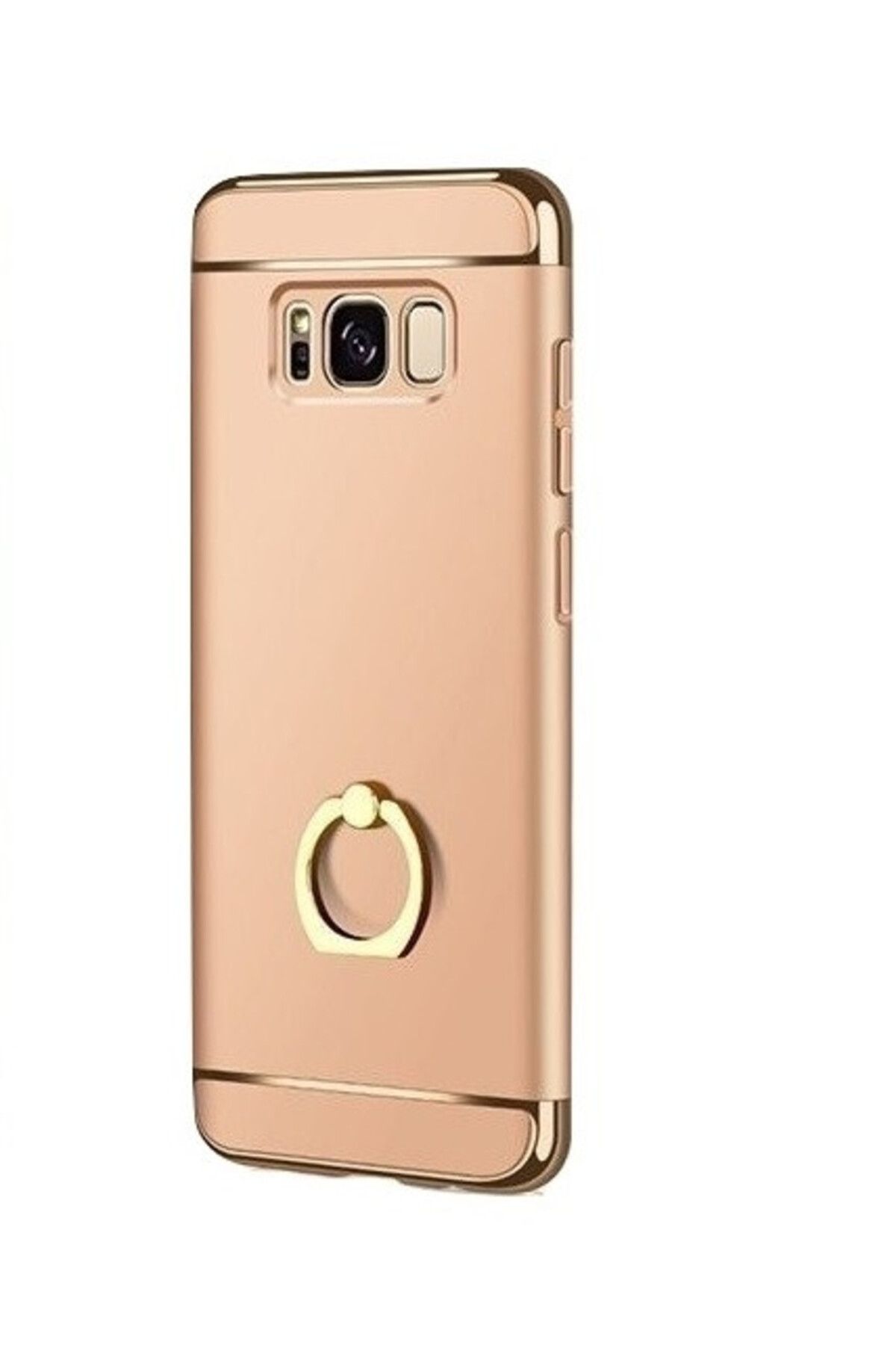 Gold Carcasă Samsung Galaxy J7 2017, Inel Mystyle Elegance Luxury 3 În 1, Auriu - One Size
