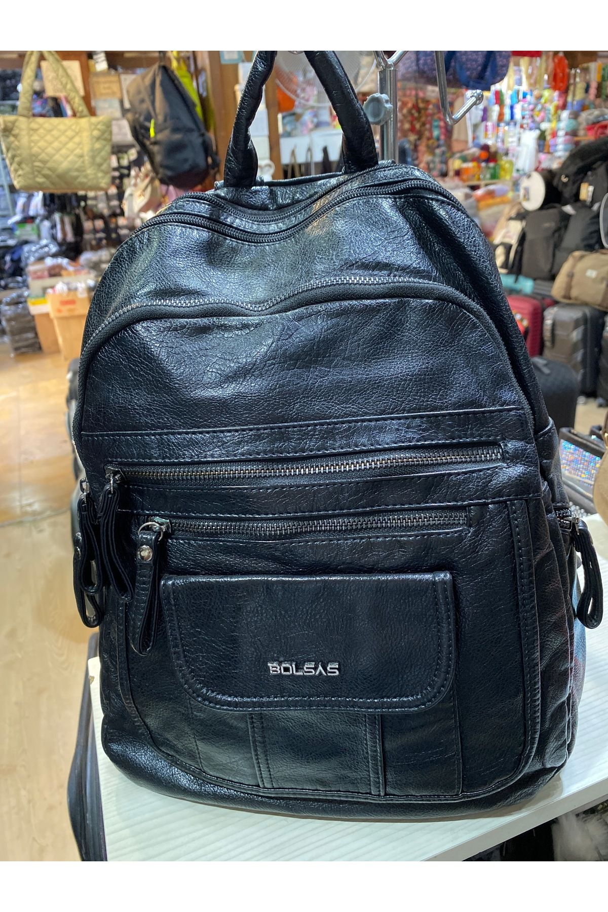 BOLSAS HAKİKİ DERİ ÇANTA