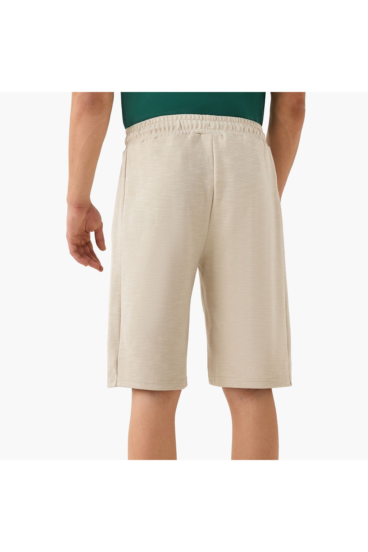 Kappa-Regular Fit Shorts with Drawstring Closure and Pockets 3