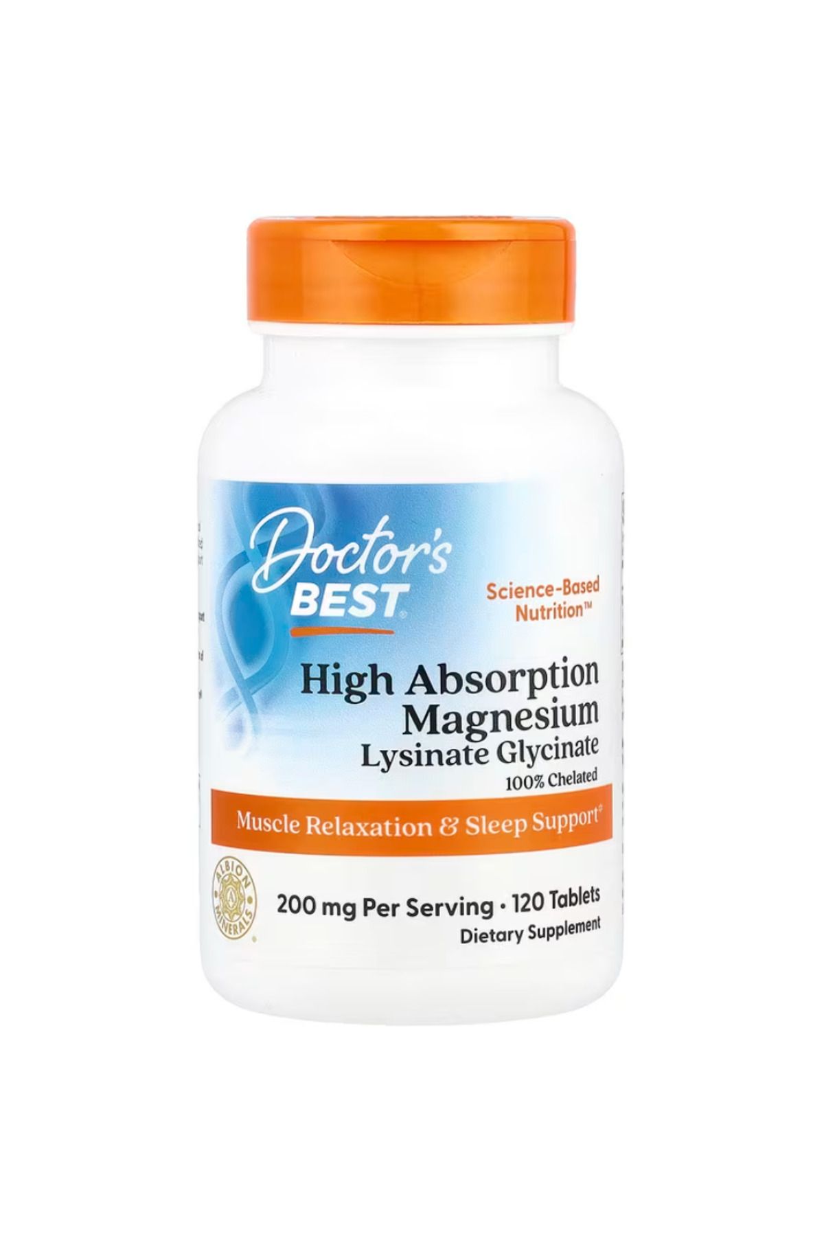 Doctor's Best , High Absorption Magnesium, 120 Tablets, (100 mg per Tablet)