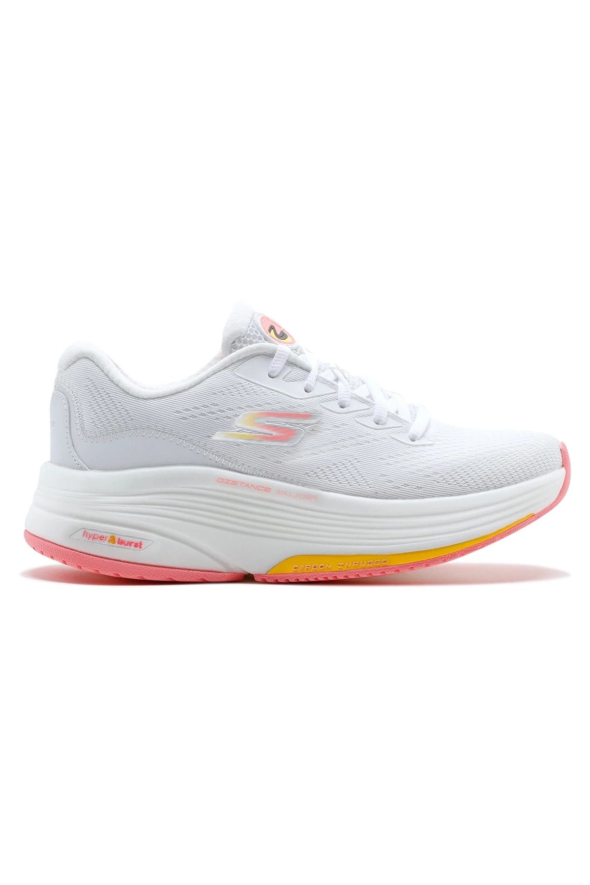 SKECHERS Go Walk Distance Walker Kadın Beyaz Yürüyüş Ayakkabısı 125129 WCRL