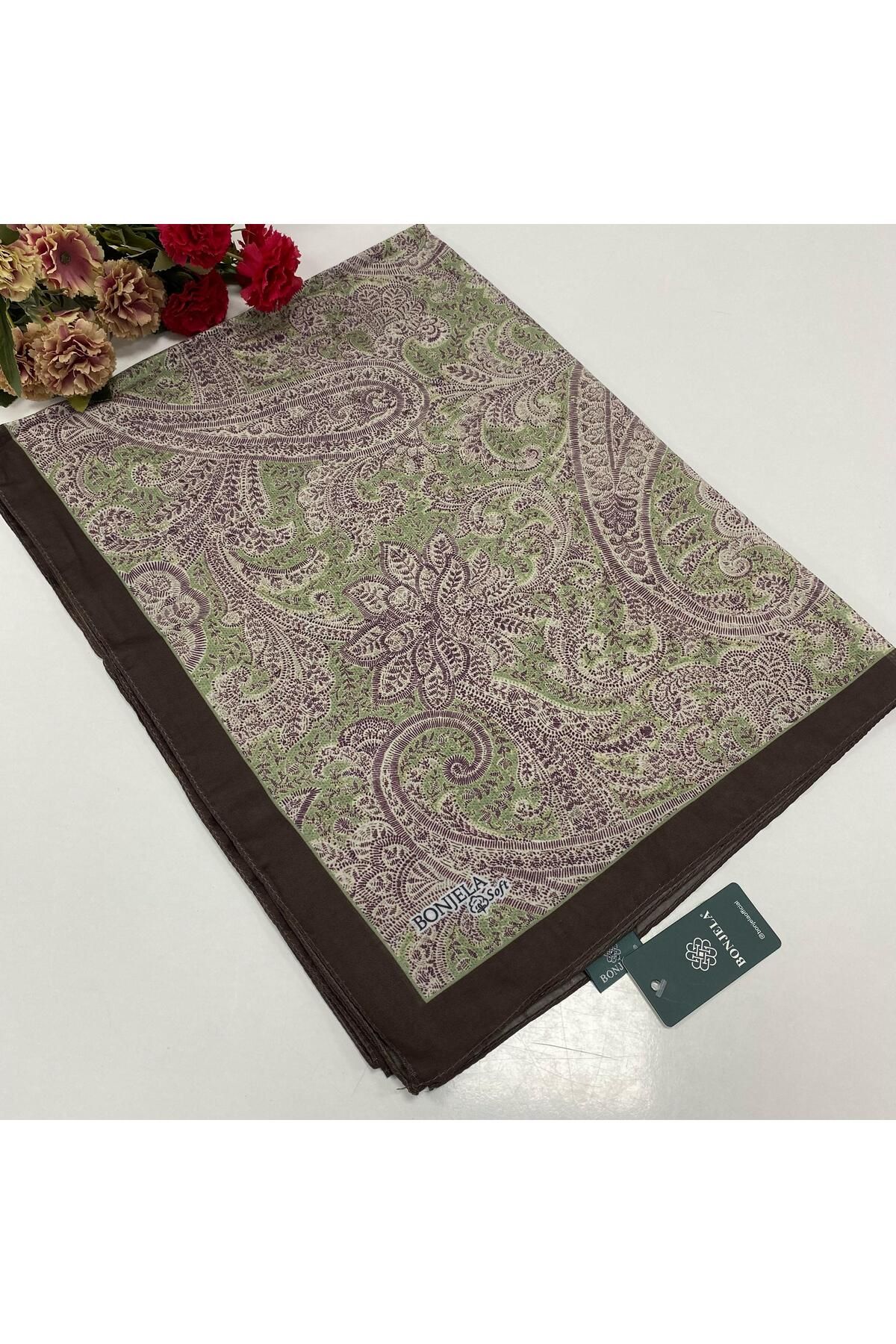 Bonjela Soft Pamuklu Şal Etro Desen LBS2006