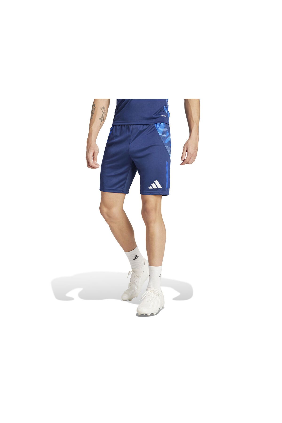 adidas Tiro24 C Tr Sho Erkek Futbol Antrenman Şortu IR5485 Lacivert