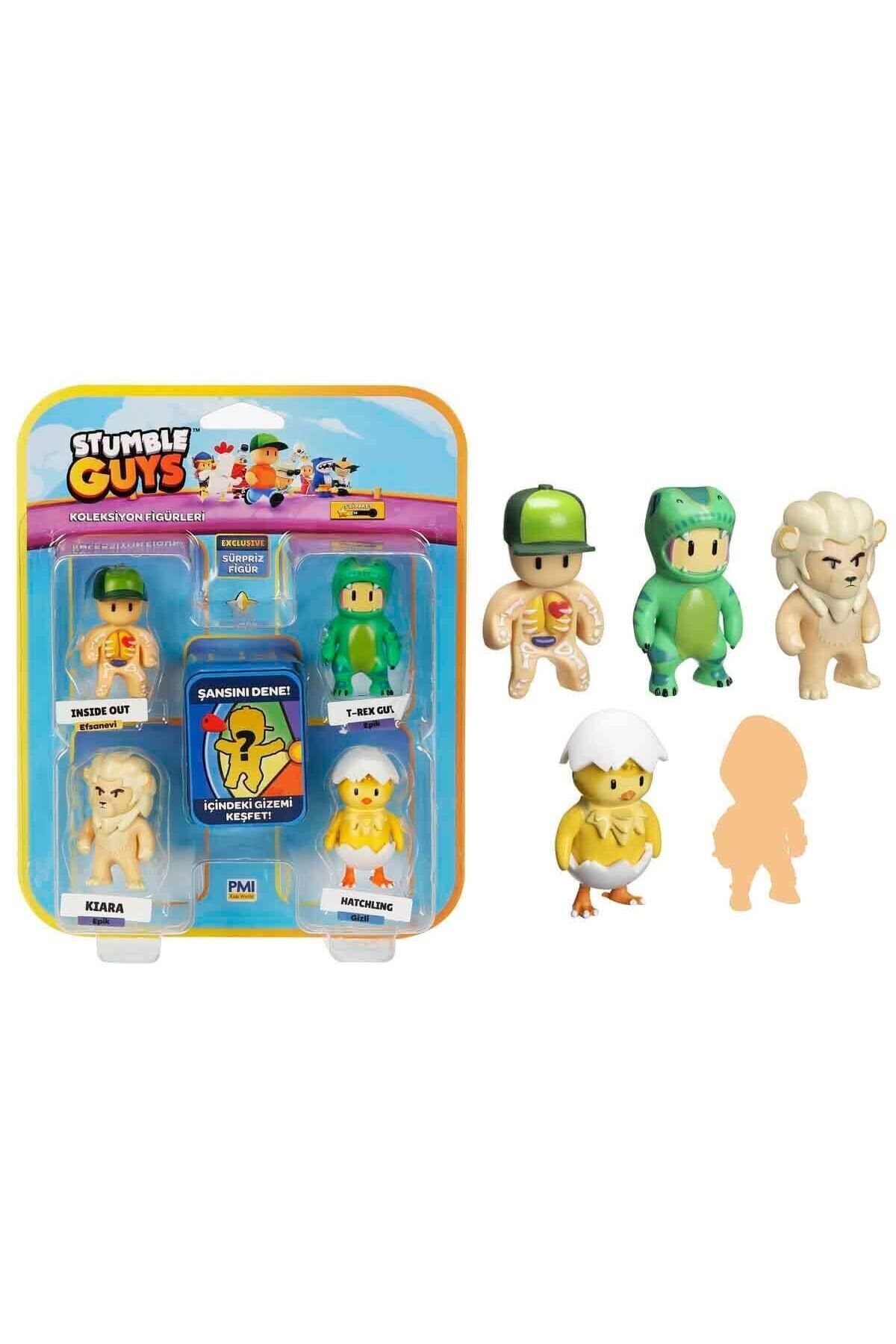 Aymir Ticaret PMI SG2240 Stumble Guys Figür Seti 5li -Necotoys