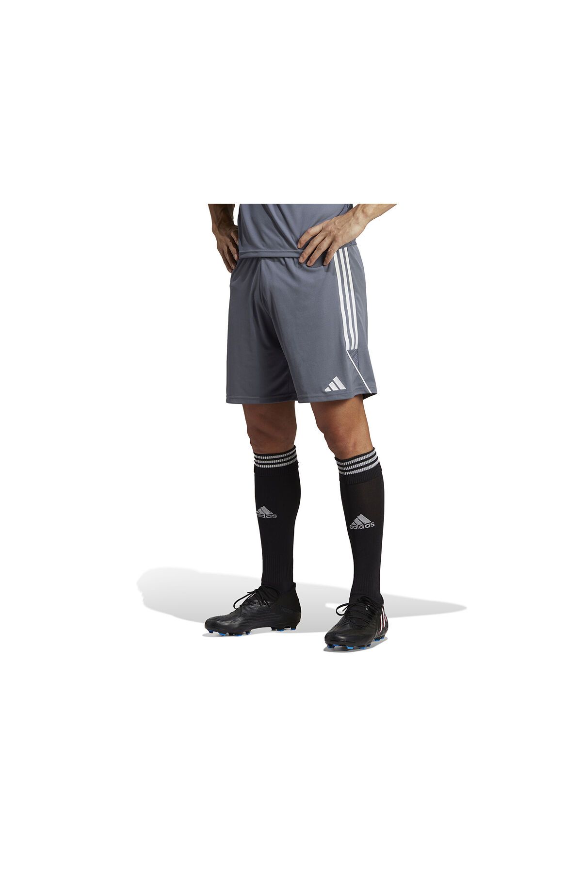 adidas Tiro 23 Sho Erkek Futbol Antrenman Şortu IC7488 Gri