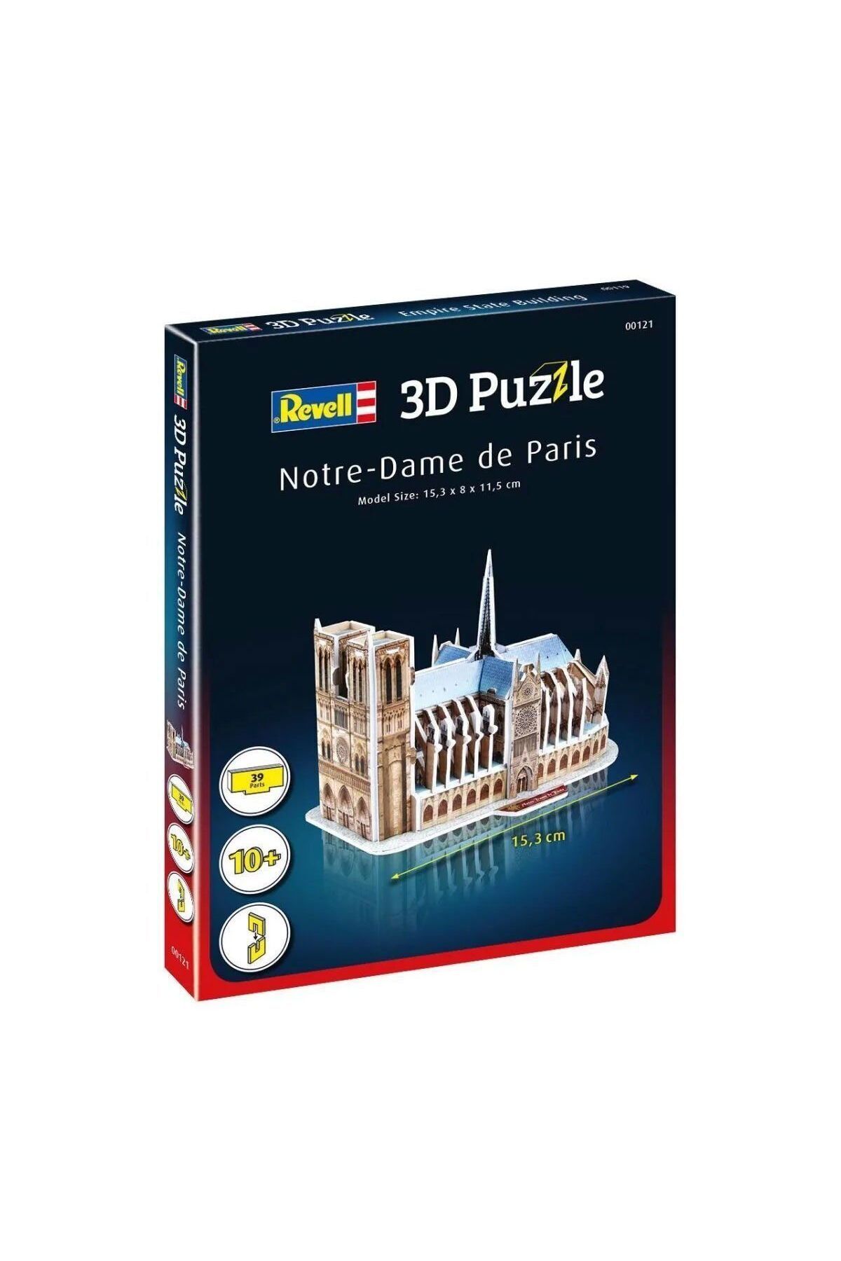 Aymir Ticaret 00121 Revell 3D Puzzle Notre Dame Katedrali 39 parça