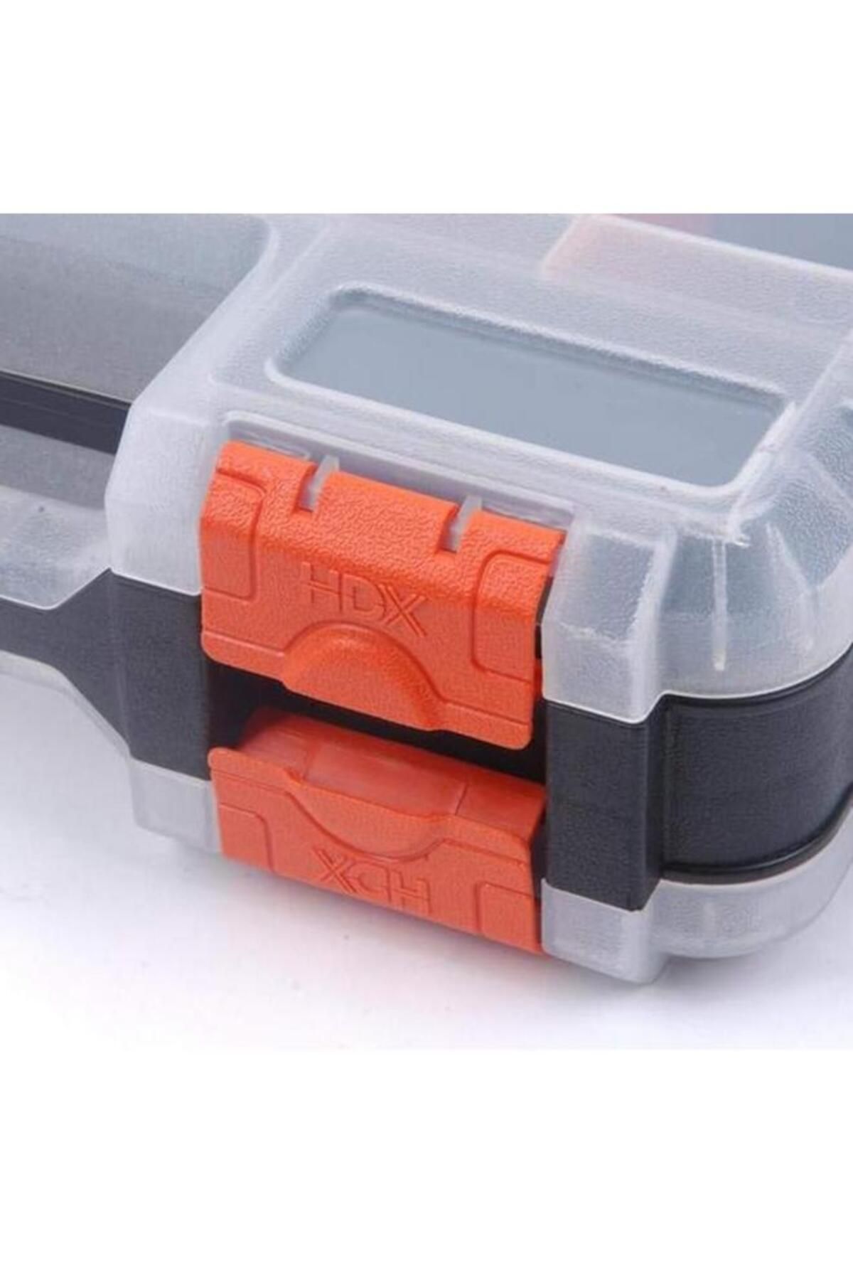 Generic-Tactix 15-Compartment Double Sided Tool Box with Removable Dividers Multicolor 320028 3