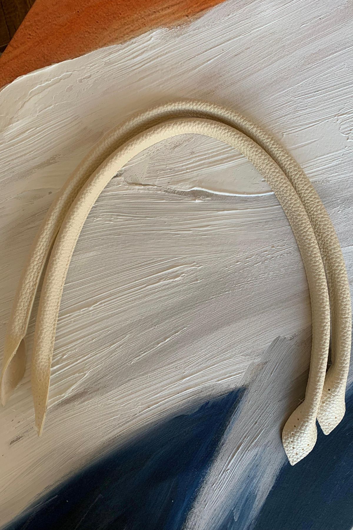 BD fold yarn Penguen Çanta Sap Krem (75cm) Çanta Askısı Çanta Aksesuarı