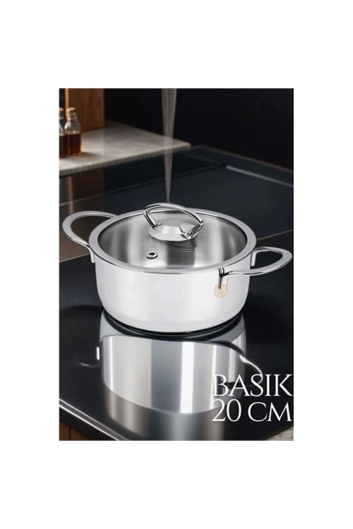 Generic Paslanmaz Çelik Tencere 20 cm