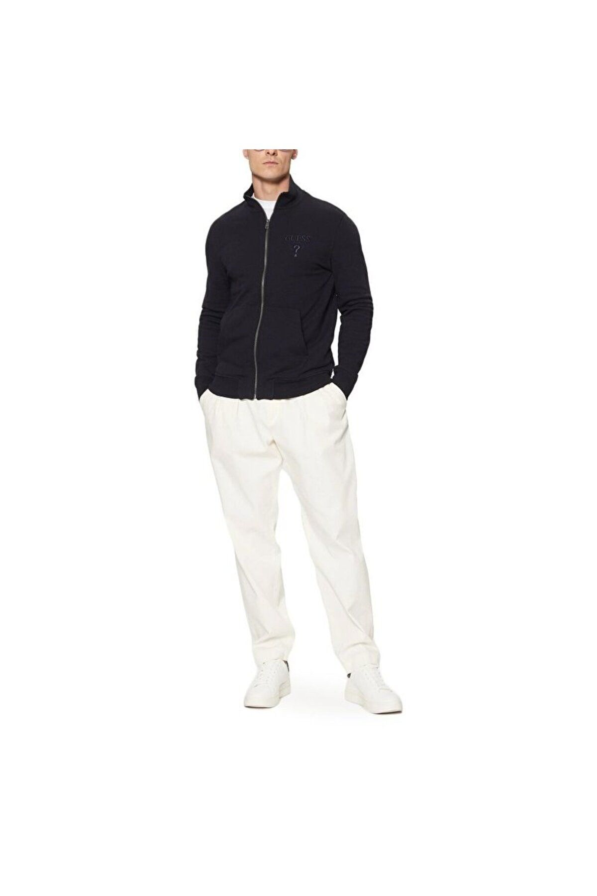 Guess Al High Neck Erkek Sweatshirt