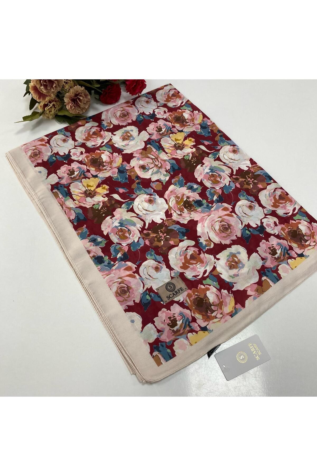 SCARFE SCARF Scarfe Soft Pamuklu Şal LCS1007