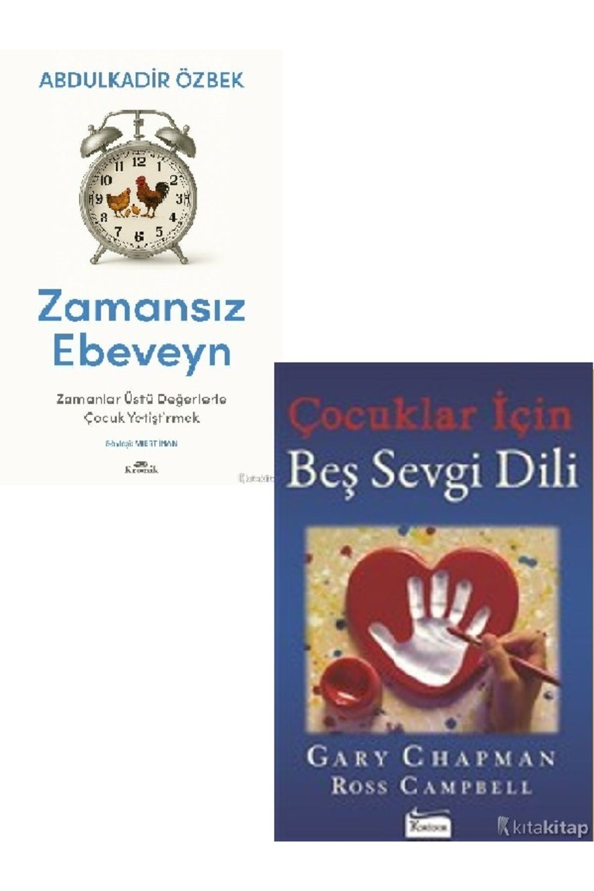 Kronik Kitap Zamansız Ebeveyn-Çocuklar İçin Beş Sevgi Dili-Abdulkadir Özbek 2 KİTAP (ÜCRETSİZ KARGO)