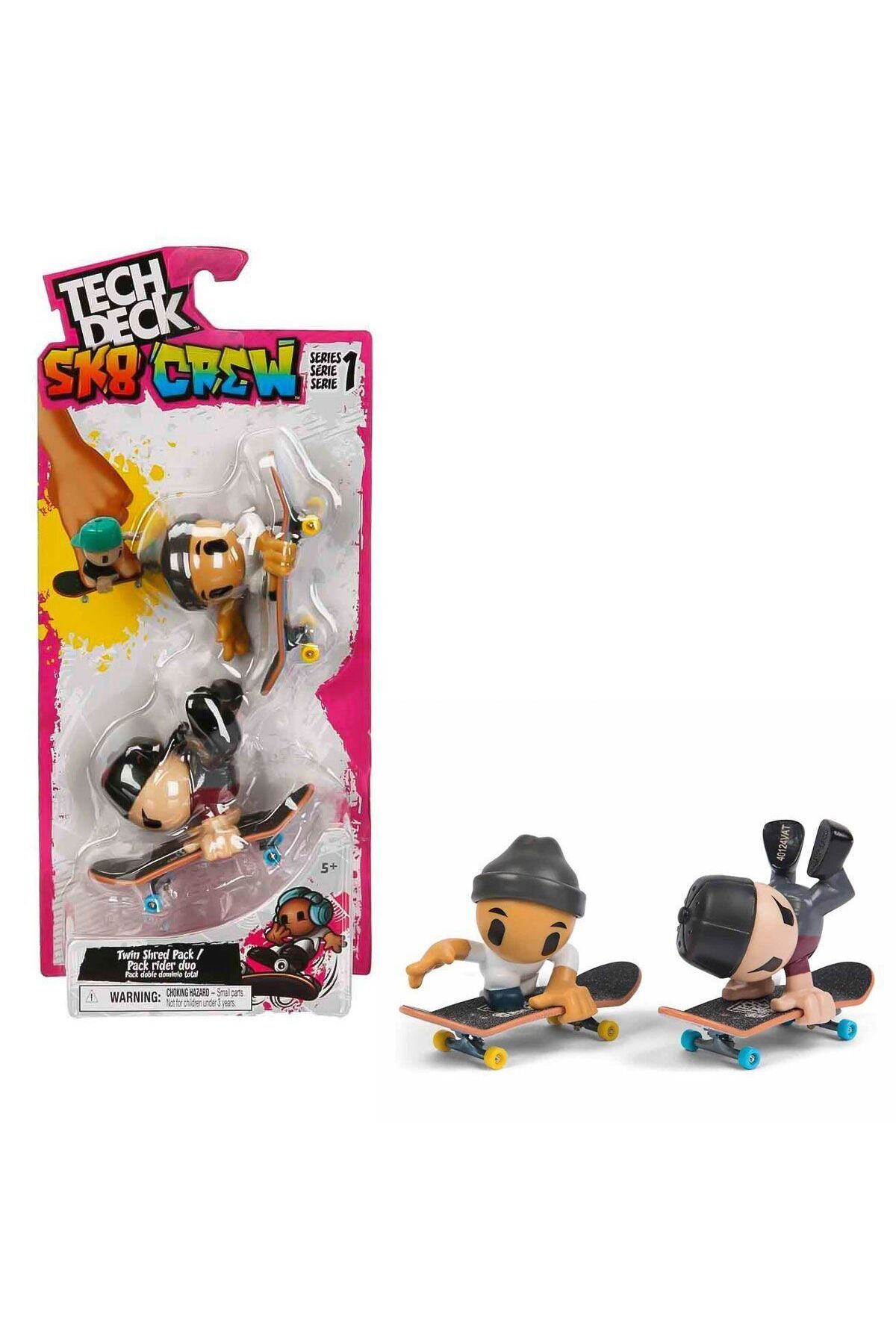 Aymir Ticaret 6071061 Tech Deck SK8 Crew İkili Paket