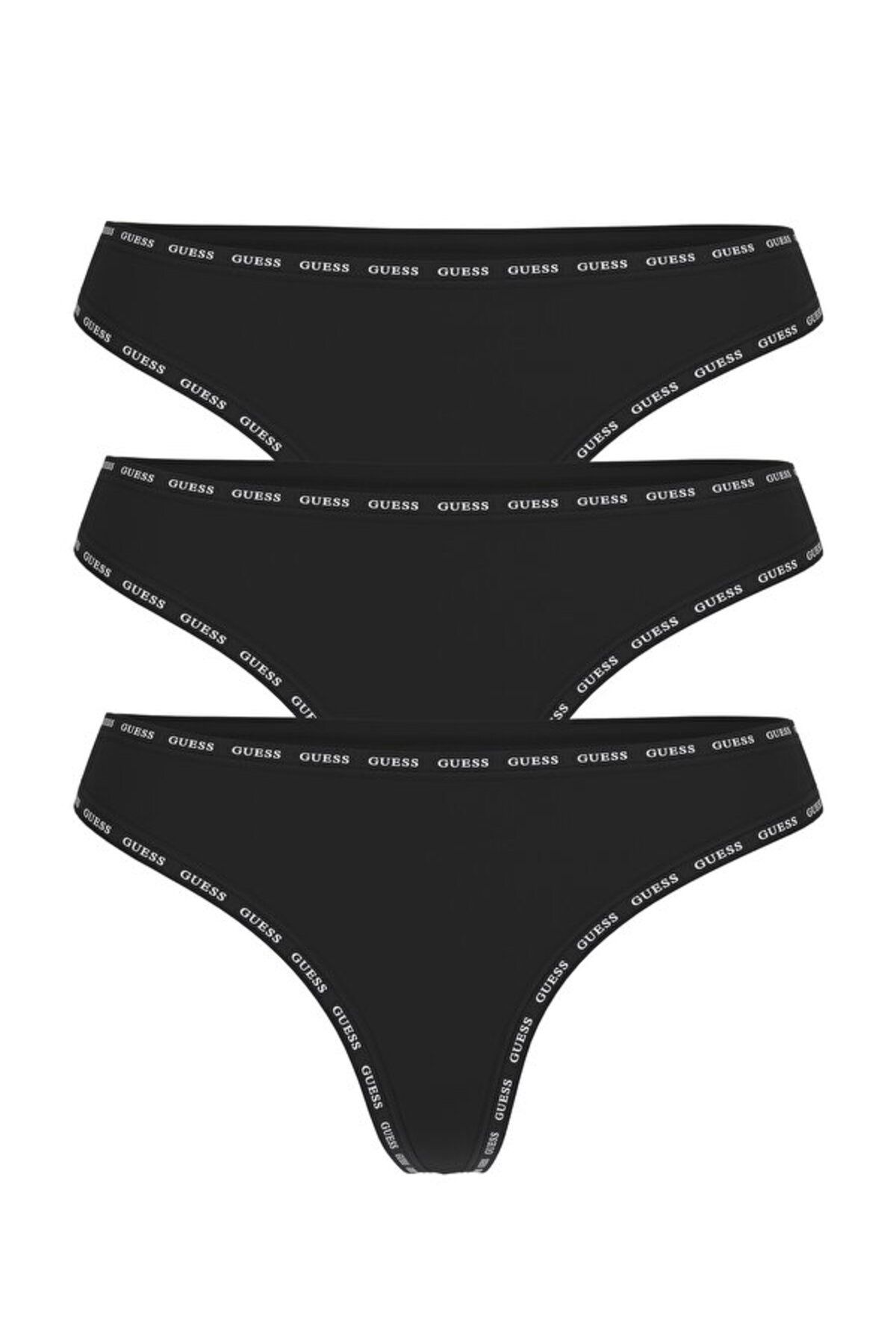 Guess Basic Thong Kadın Brief 3'Lü Külot Paketi