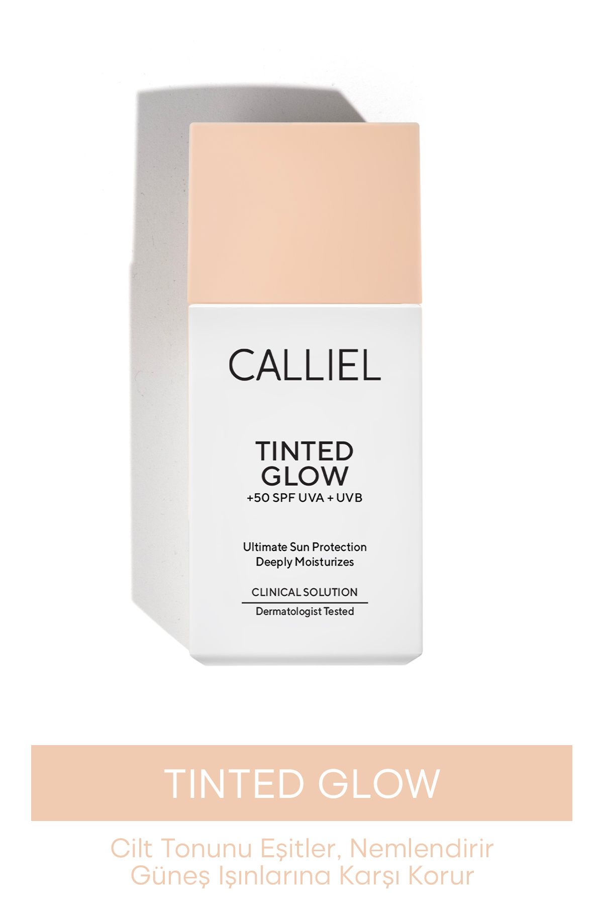 CALLİEL Günlük Renkli Likit Güneş Kremi Hafif Yapı Ton Eşitleyen +SPF 50 – 01 - 50 ml