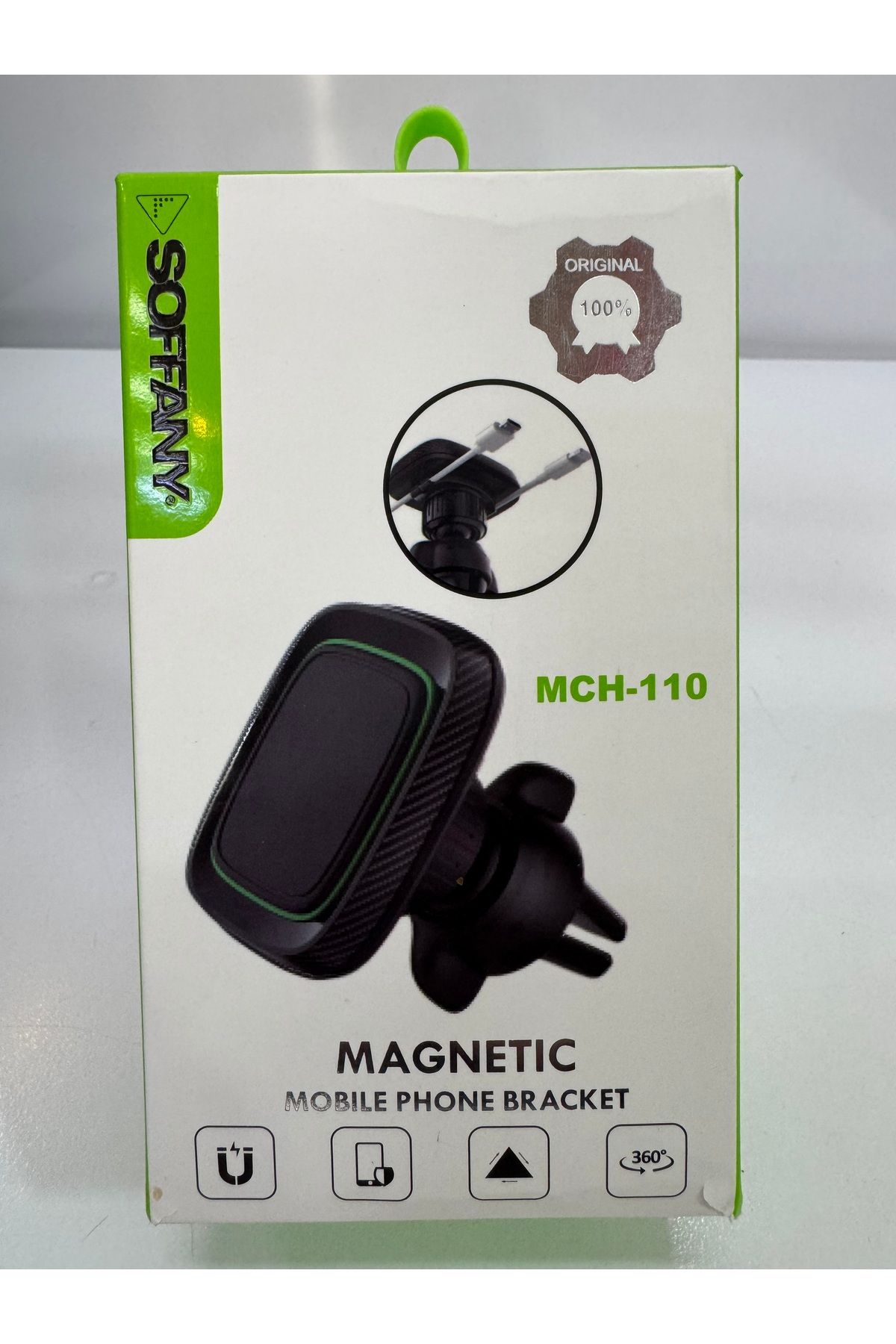 İnci Soffany mıknatıs lı 360 derece dönen telefon tutucu