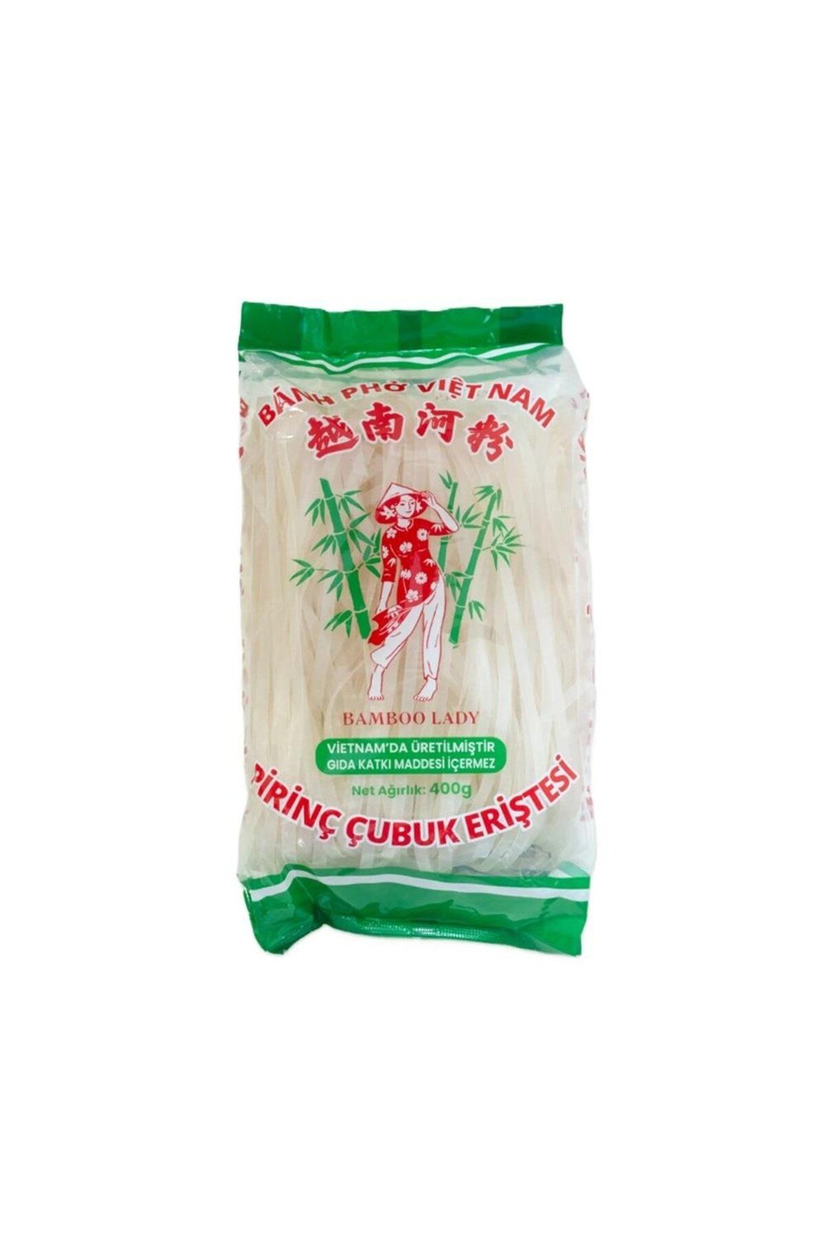 Bamboo Lady Rice Stick - Çubuk Pirinç Eriştesi 400gr