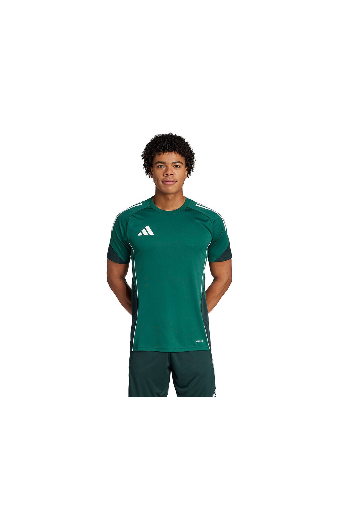 adidas Erkek Günlük Kullanıma ve Spora Uygun Antrenman T-shirt Rahat Düz Tişört