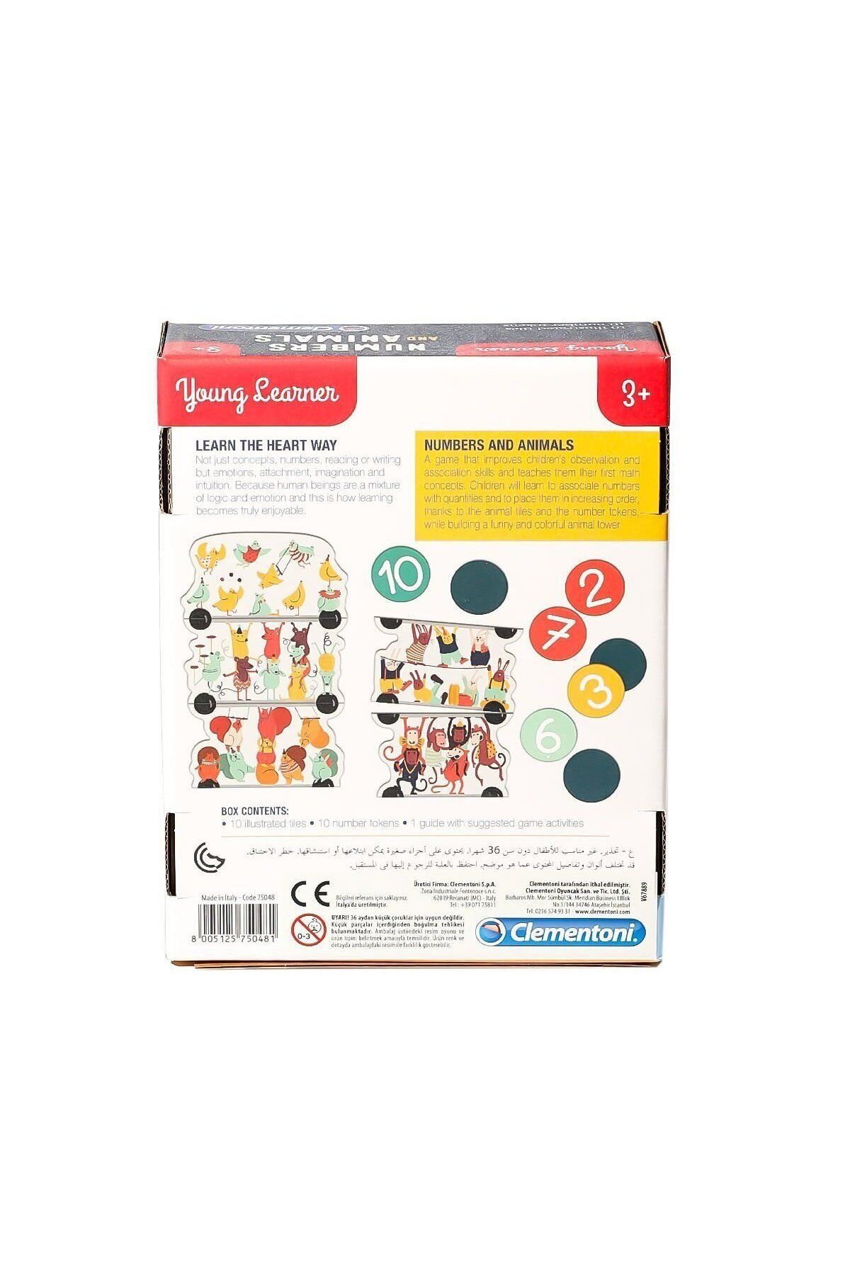 Aymir Ticaret 75048TR Young Learner - Sayılar ve Hayvanlar +3 yaş