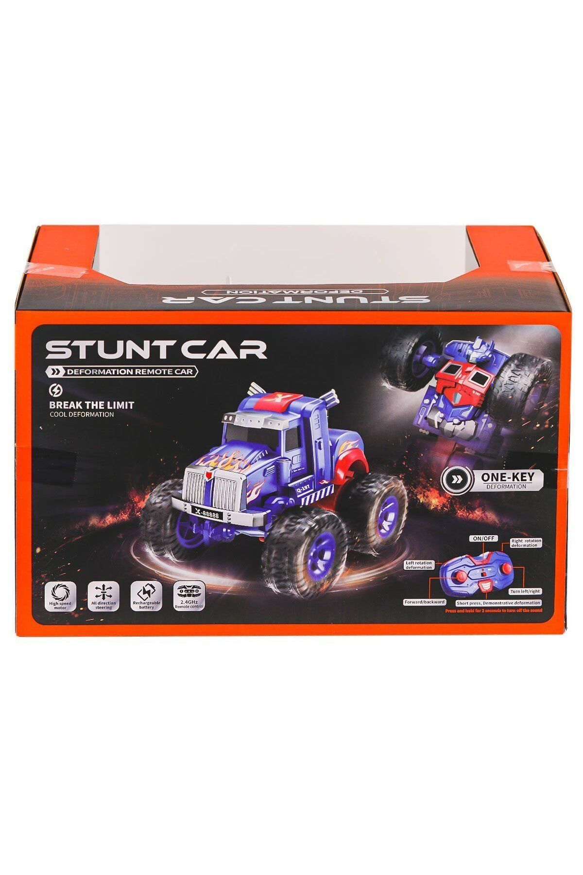 Aymir Ticaret Ks-20y Kumandalı Şarjlı Robota Dönüşebilen Kamyon -can Oyuncak