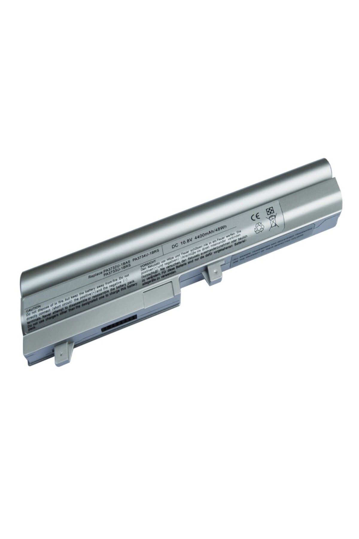 Afila Toshiba NB255-SP1001 NB255-SP1002 Notebook Bataryası - Silver/Gri (6Cell)